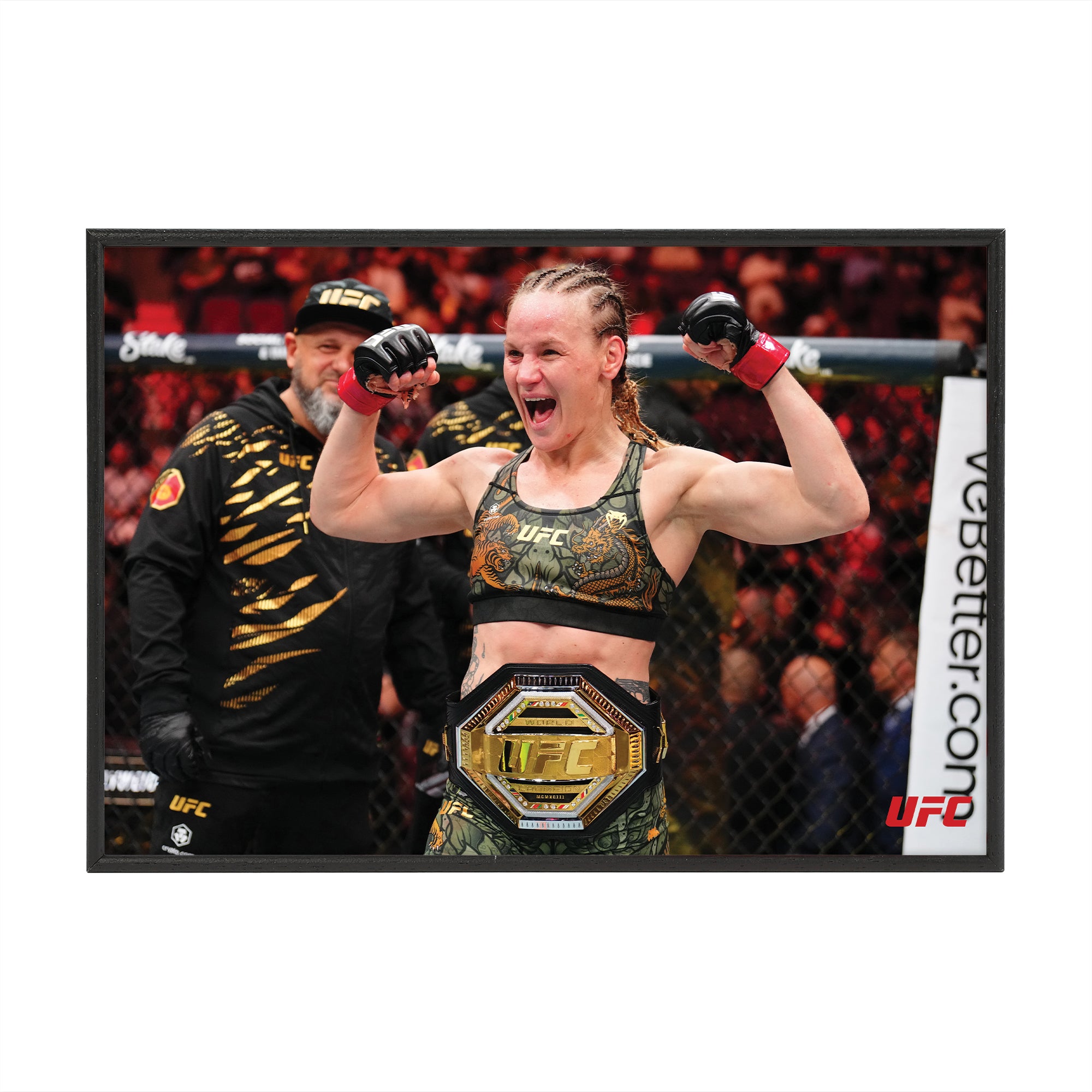 UFC 315: Muhammad vs Della Maddalena - Valentina Shevchenko Framed Print
