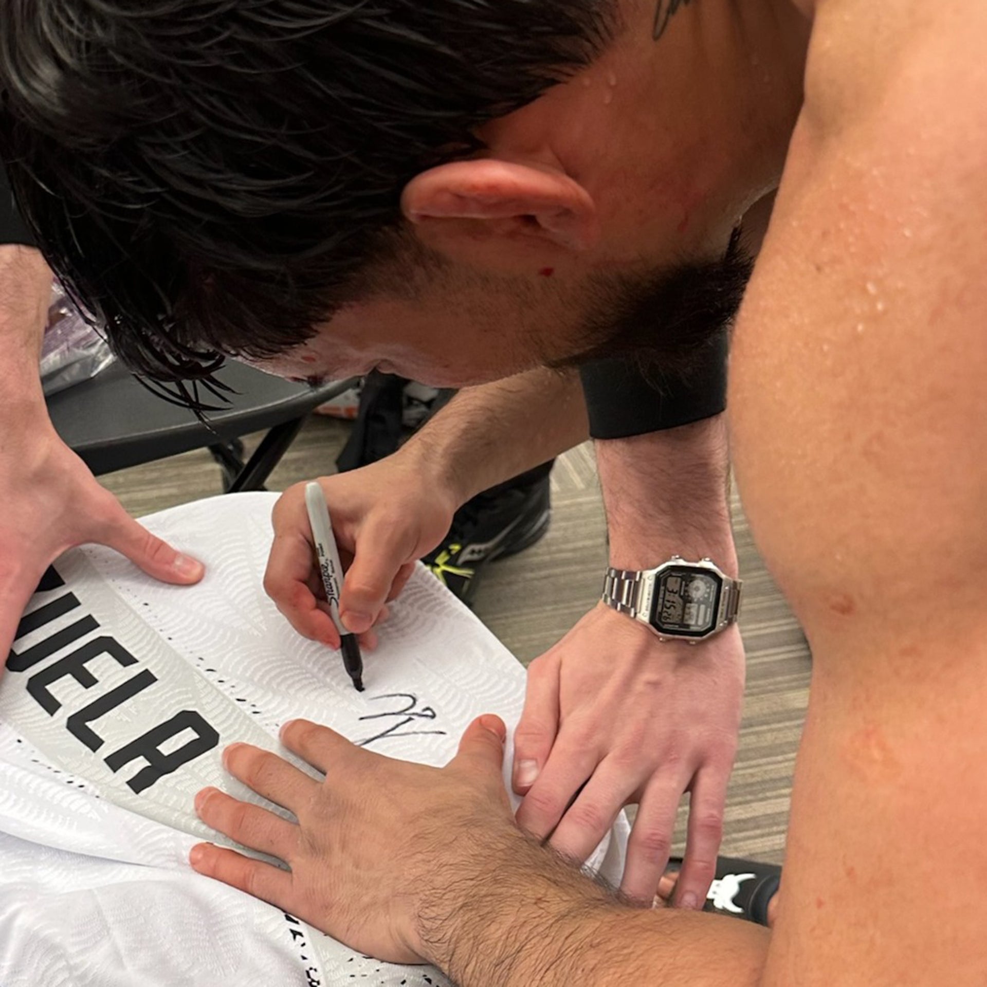 Victor Valenzuela Signed 1-of-1 Fight Worn Jersey UFC Fight Night: Sterling vs Zalal