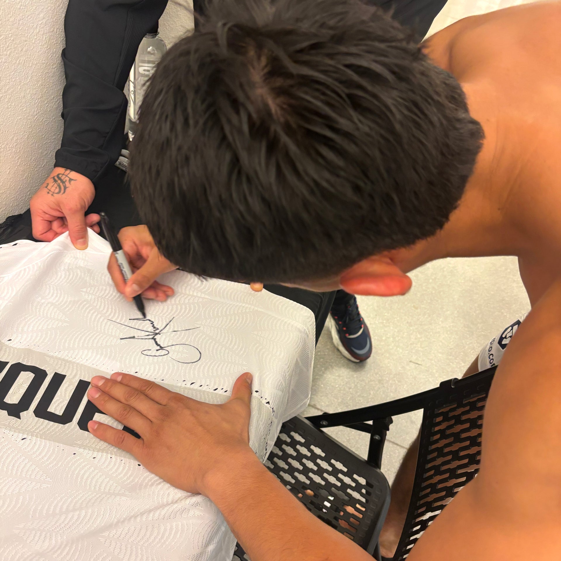Gianni Vazquez Signed 1-of-1 Fight Worn Jersey UFC Fight Night: Gamrot vs Salkilld