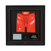 Paddy Pimblett Limited Edition UFC 329 Venum Shorts & Canvas Display