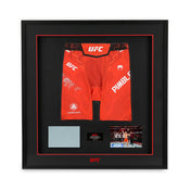 Paddy Pimblett Limited Edition UFC 329 Venum Shorts & Canvas Display