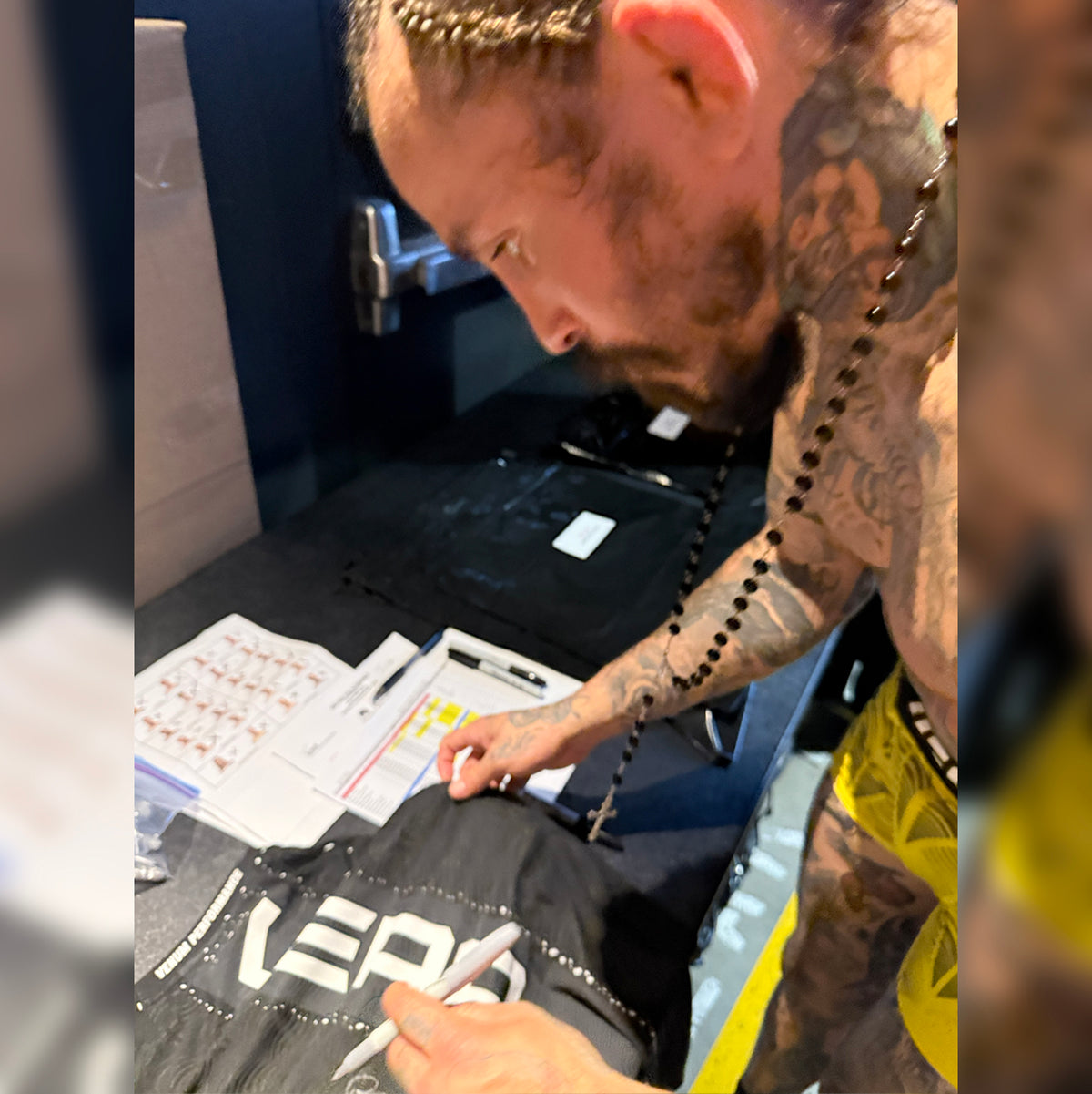 Marlon Vera Signed 1-of-1 Fight Worn Jersey UFC 331: Van vs Pantoja 2