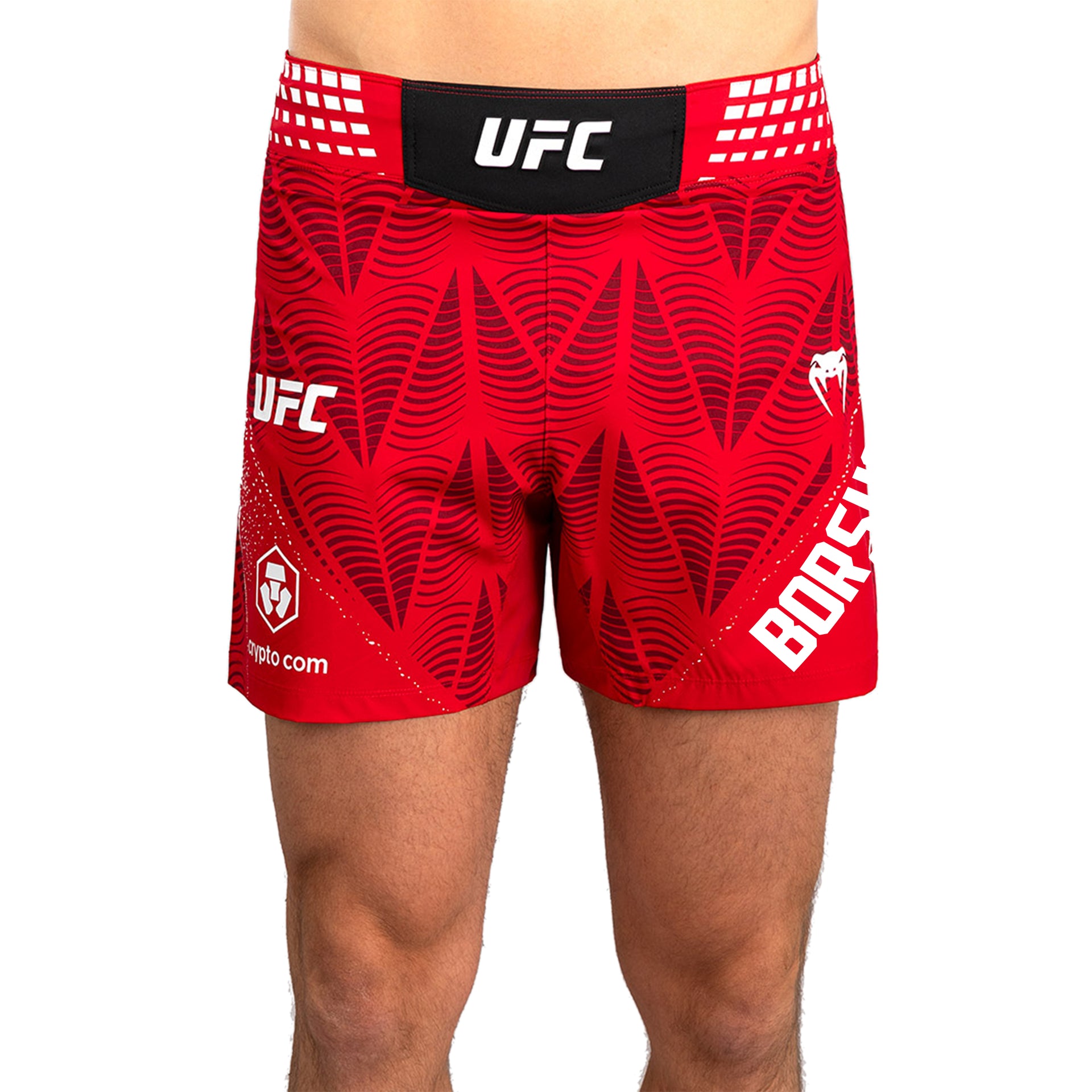 Viacheslav Borshchev Signed 1-of-1 Fight Worn Shorts VeChain UFC 322: Della Maddalena vs Makhachev