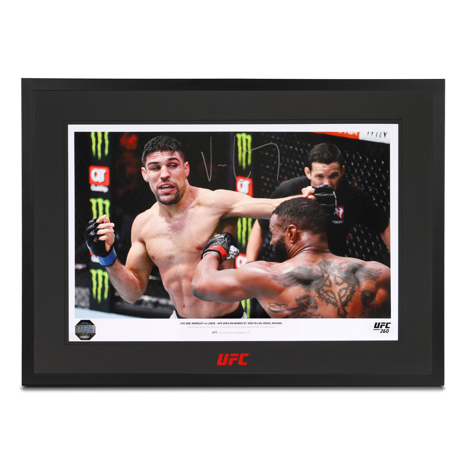 Vicente Luque Signed Photo UFC 260