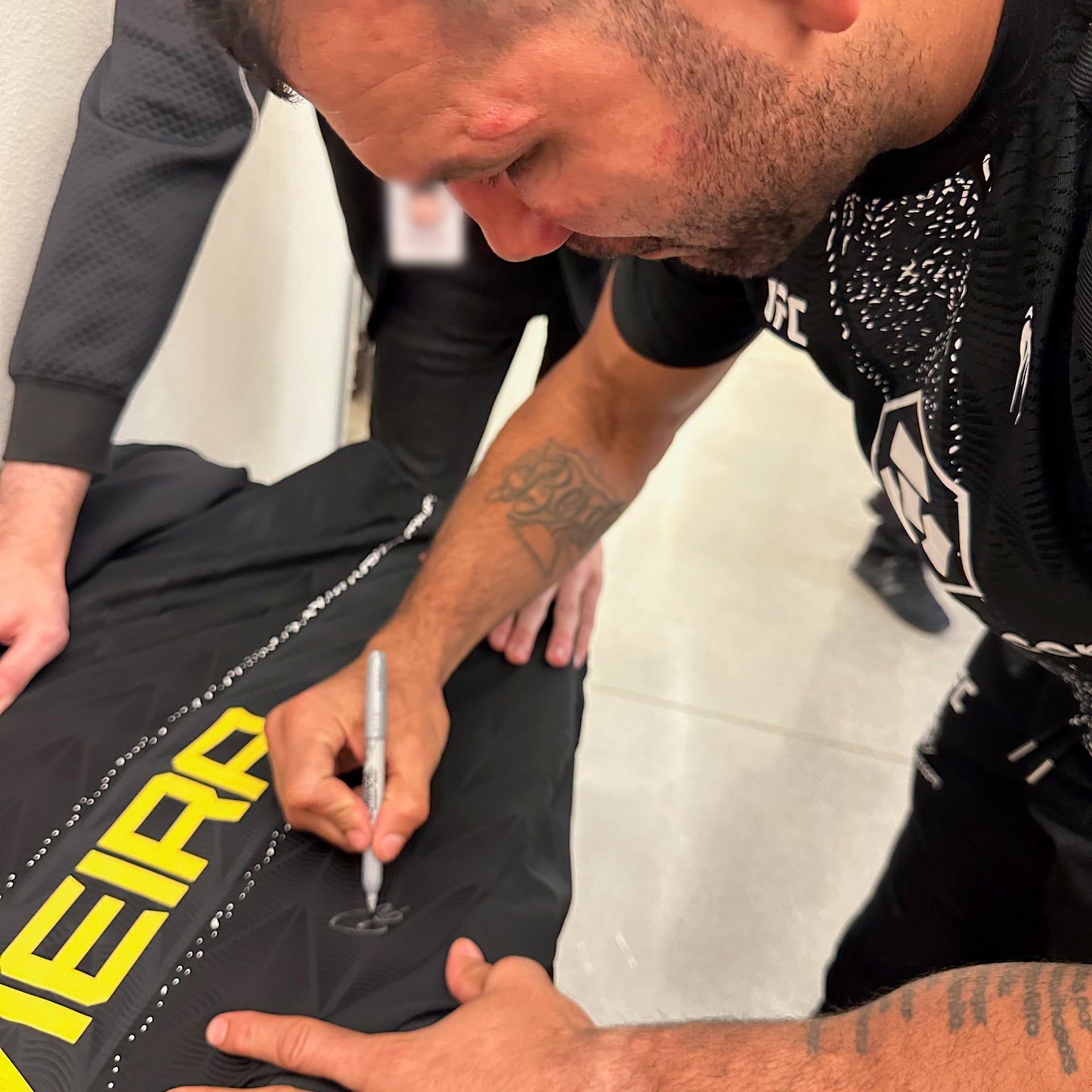 Rodolfo Vieira Signed 1-of-1 Fight Worn Hoodie UFC Fight Night: Sterling vs Zalal