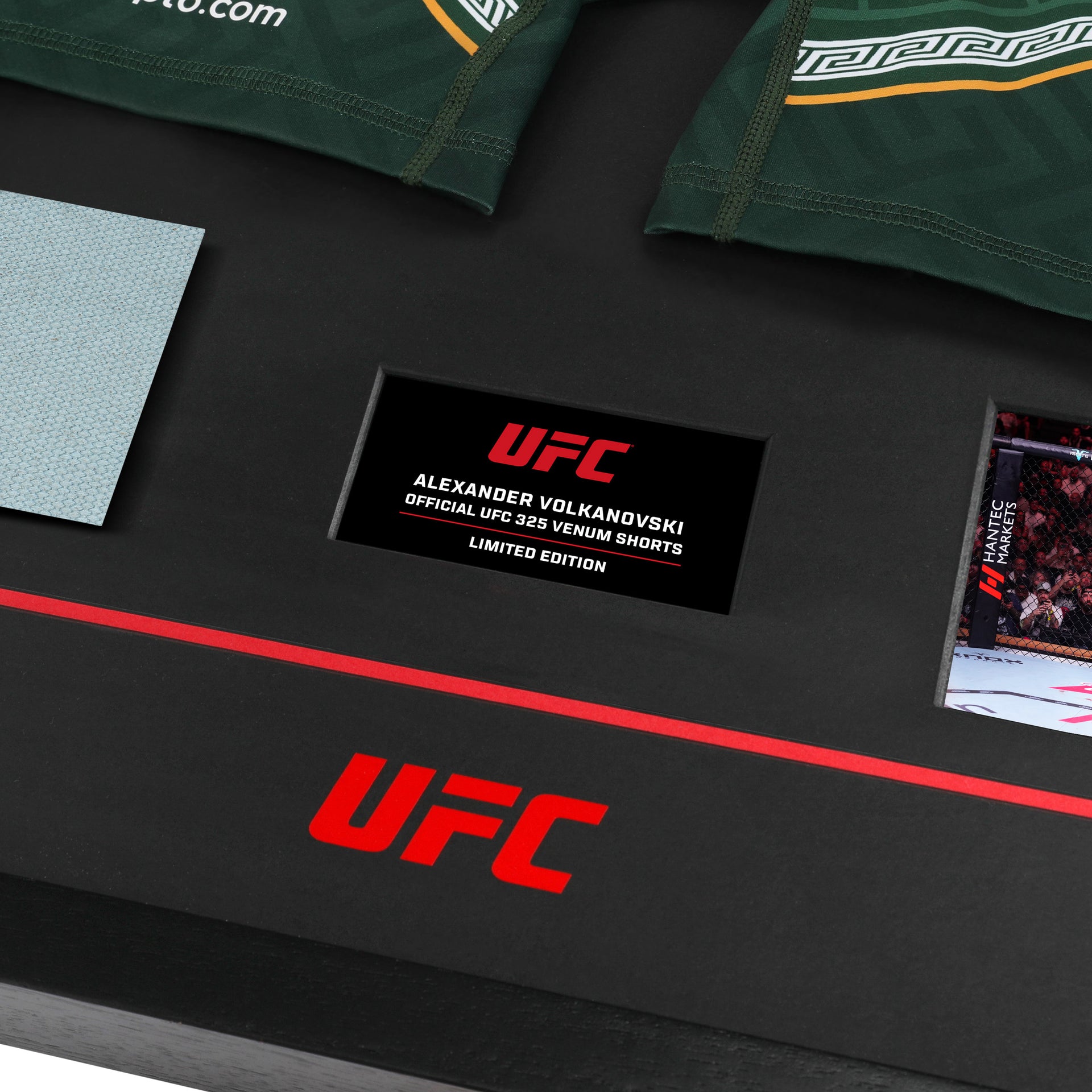Alexander Volkanovski Limited Edition UFC 325 Venum Shorts & Canvas Display
