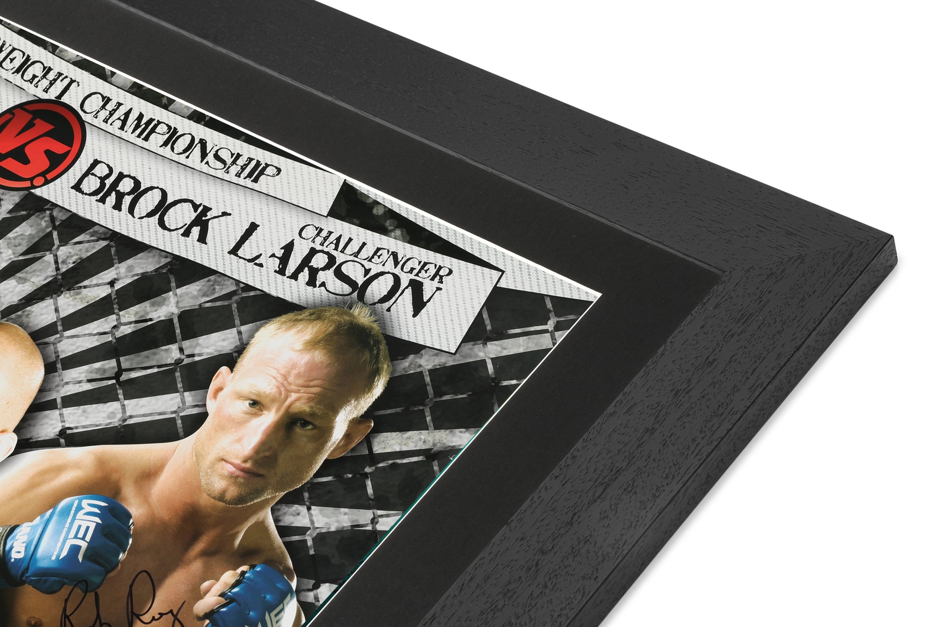 WEC 29: Condit vs Larson Autographed Event Poster