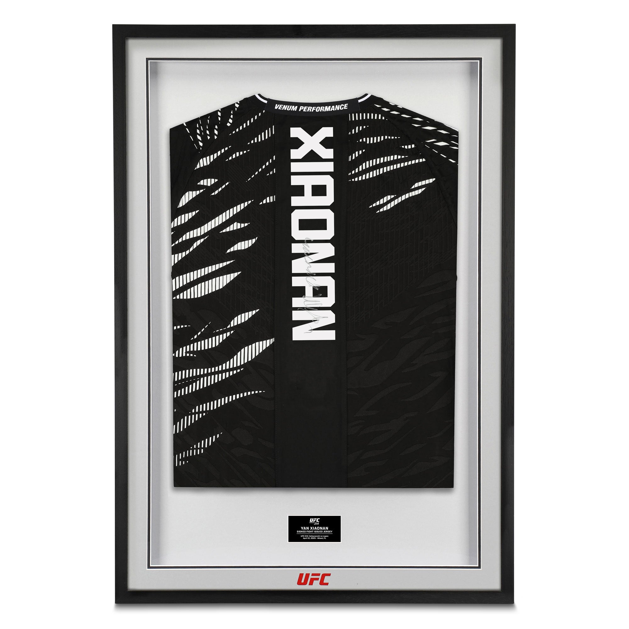 Yan Xiaonan Signed 1-of-1 Fight Issued Jersey UFC 314: Volkanovski vs Lopes