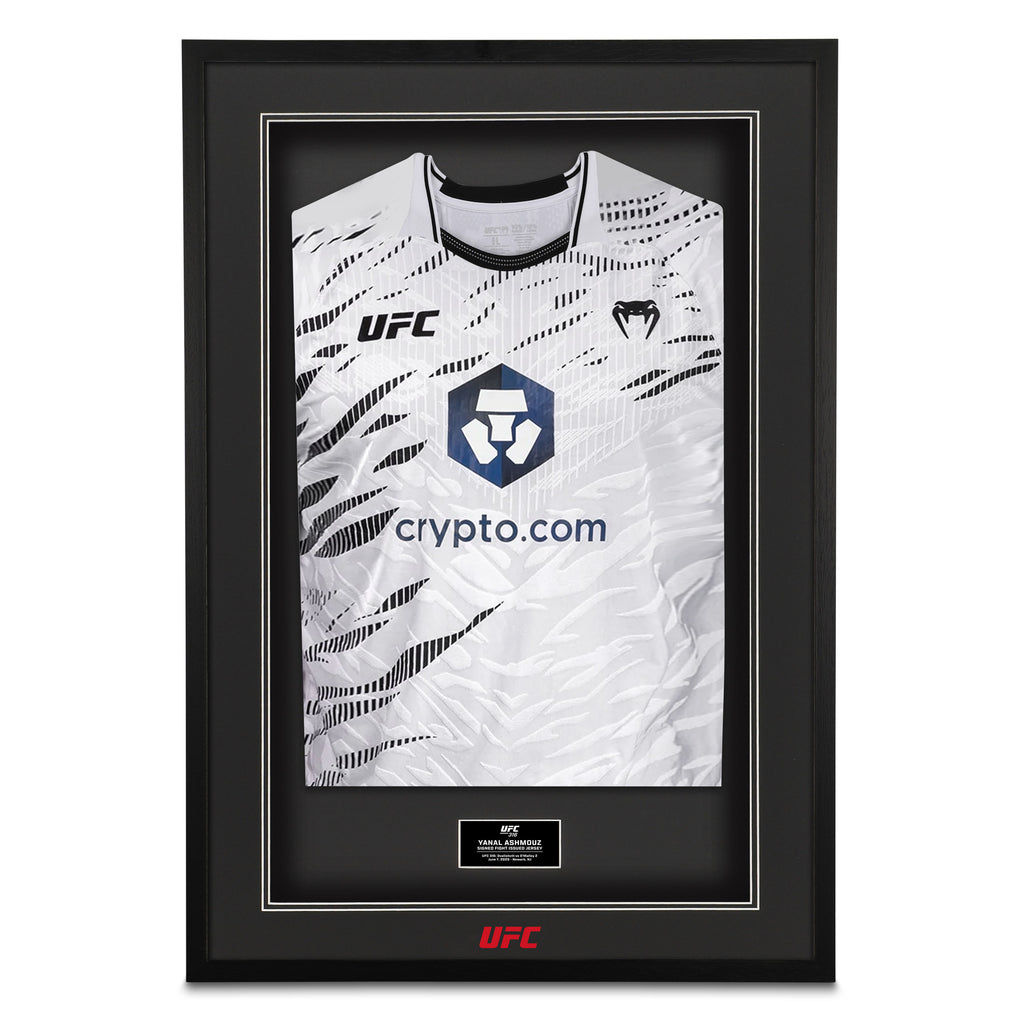 Yanal Ashmouz Signed 1-of-1 Fight Issued Jersey UFC 316: Dvalishvili vs O'Malley 2