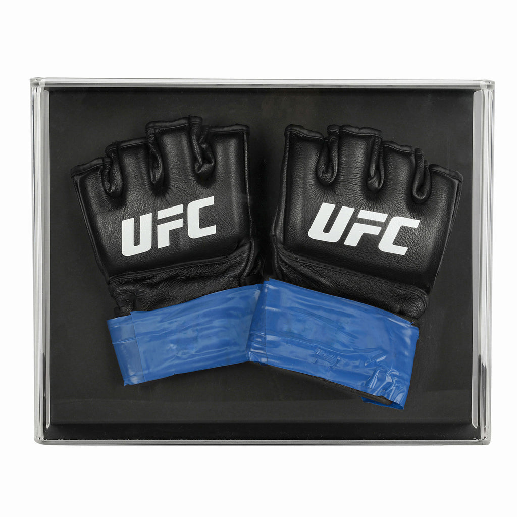 Yadier del Valle Signed 1-of-1 Fight Worn Gloves UFC Fight Night: Gamrot vs Salkilld
