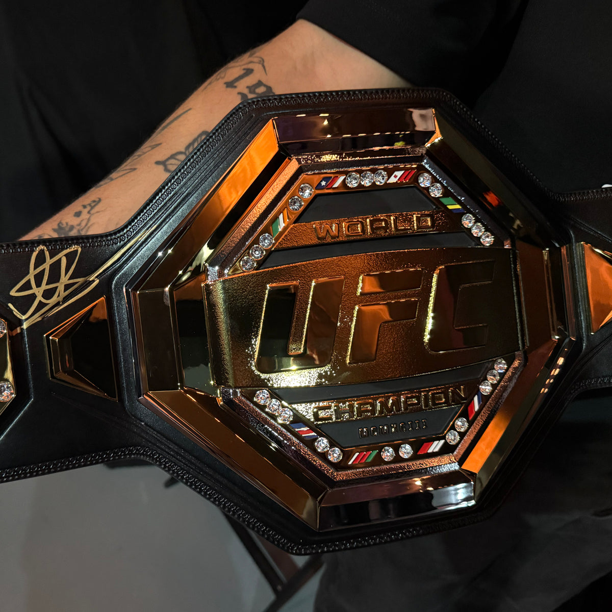 Petr Yan Signed UFC Legacy Championship Replica Belt
