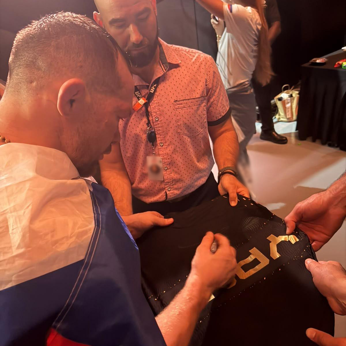 Petr Yan Signed 1-of-1 Fight Worn Jersey UFC 333: Volkanovski vs Evloev