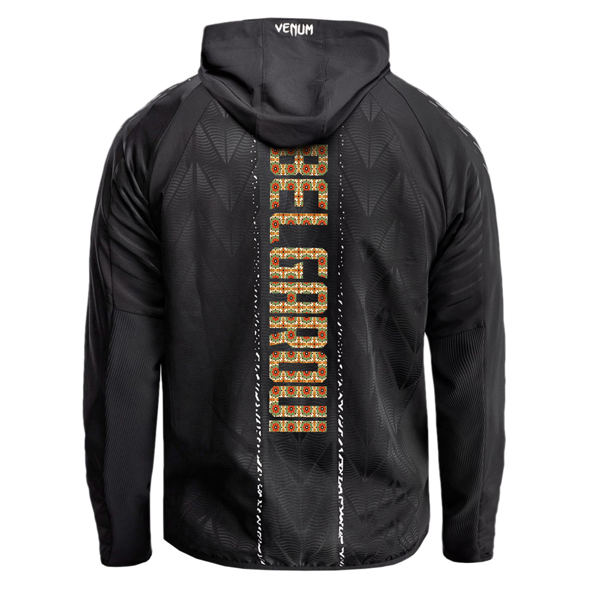 Yousri Belgaroui Signed 1-of-1 Fight Worn Hoodie Noche UFC: Silva vs Delgado