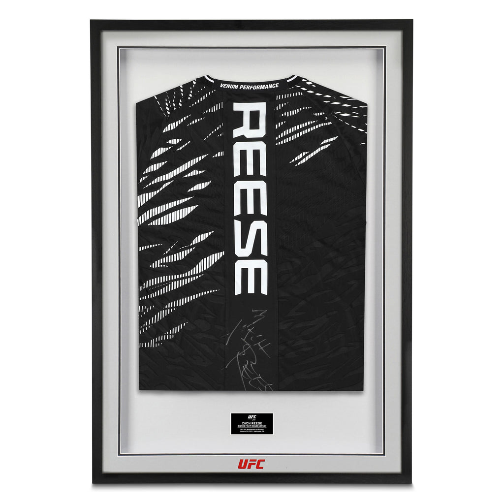 Zach Reese Signed 1-of-1 Fight Issued Jersey UFC 311: Makhachev vs Moicano
