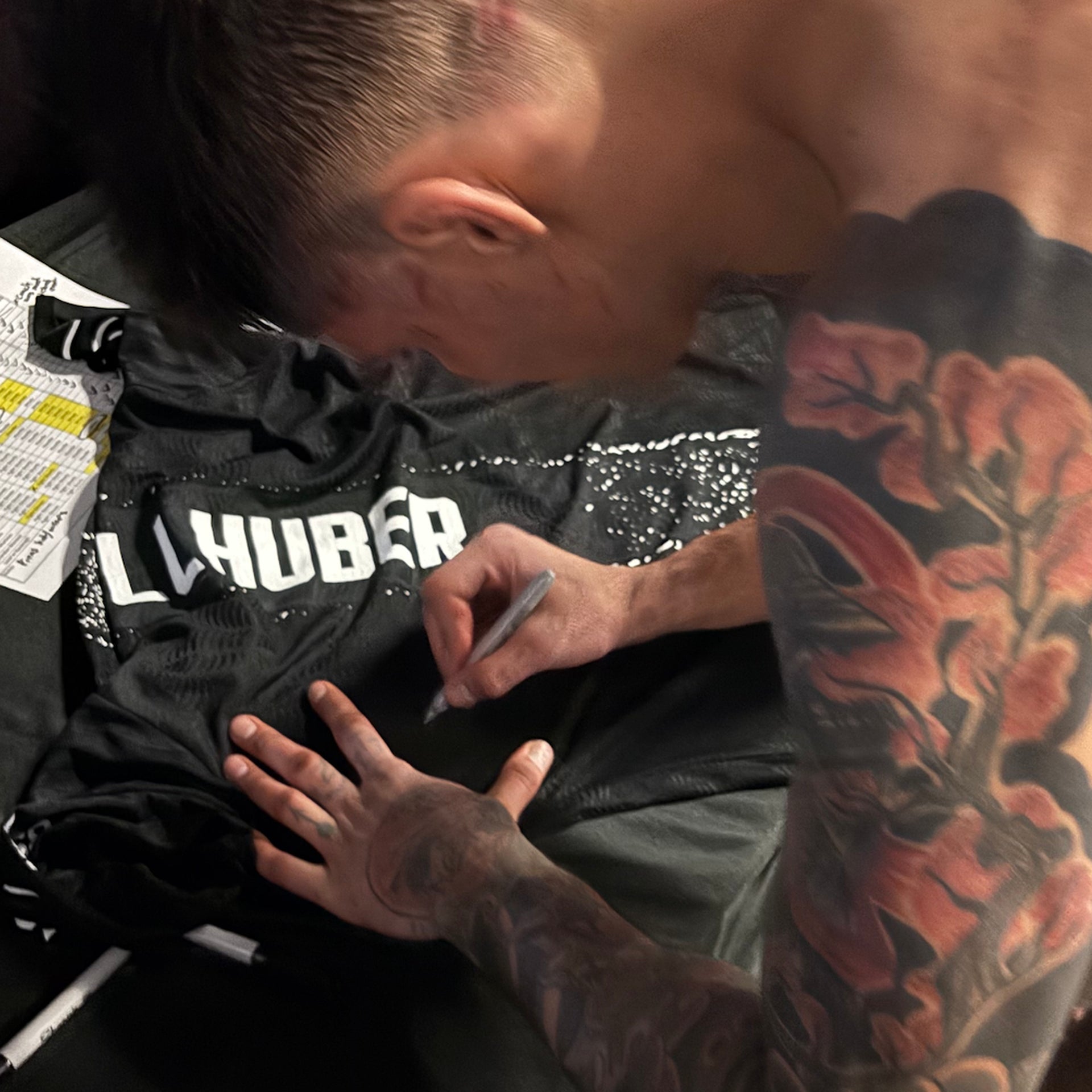 Daniel Zellhuber Signed 1-of-1 Fight Worn Jersey UFC Fight Night: Moreno vs Kavanagh