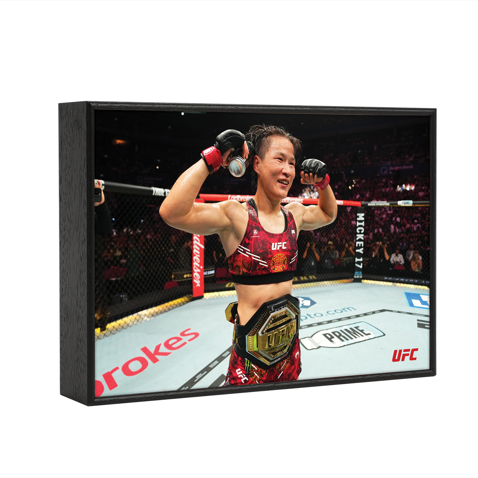 UFC 312: Du Plessis vs Strickland 2 - Zhang Weili Framed Print