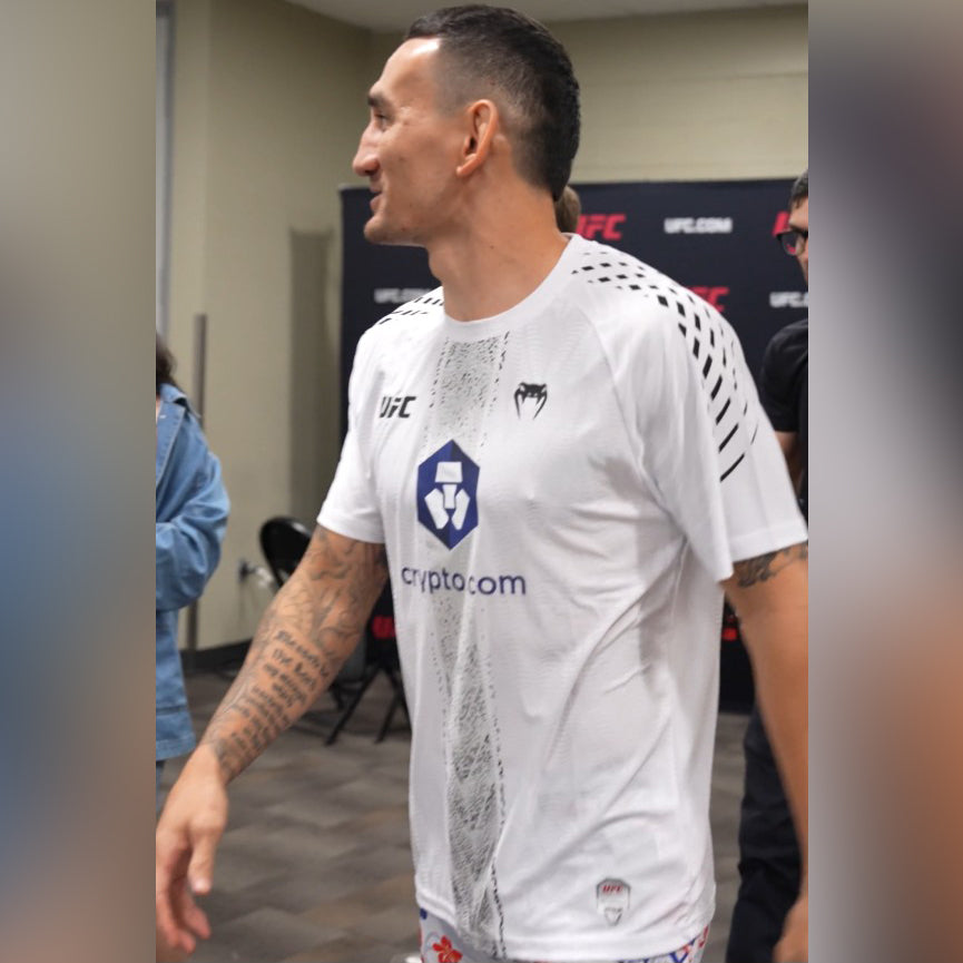 Max Holloway Photoshoot Worn Jersey UFC 329: McGregor vs Holloway 2