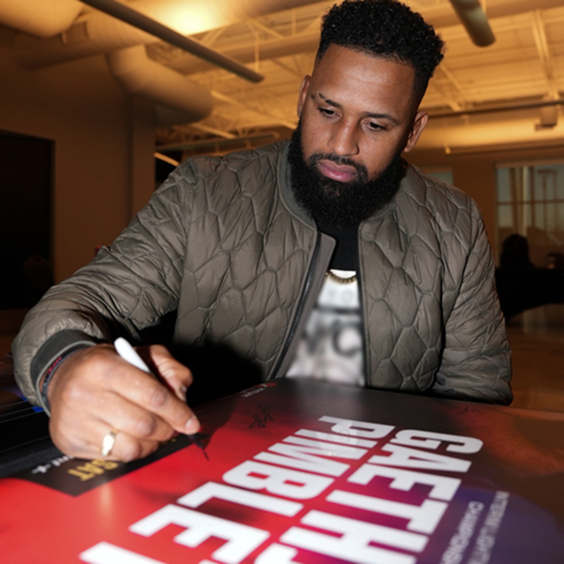 UFC 324: Gaethje vs Pimblett Autographed Event Poster