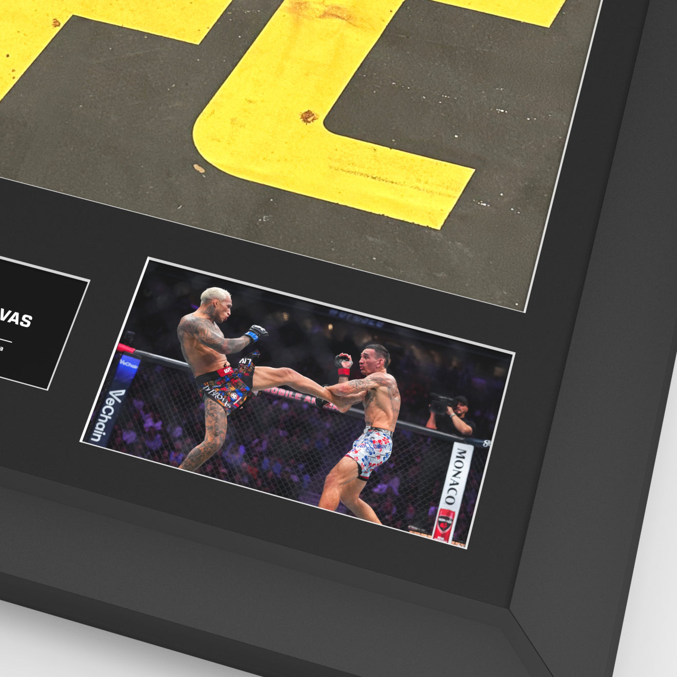 UFC 326: Holloway vs Oliveira 2 Logo Canvas