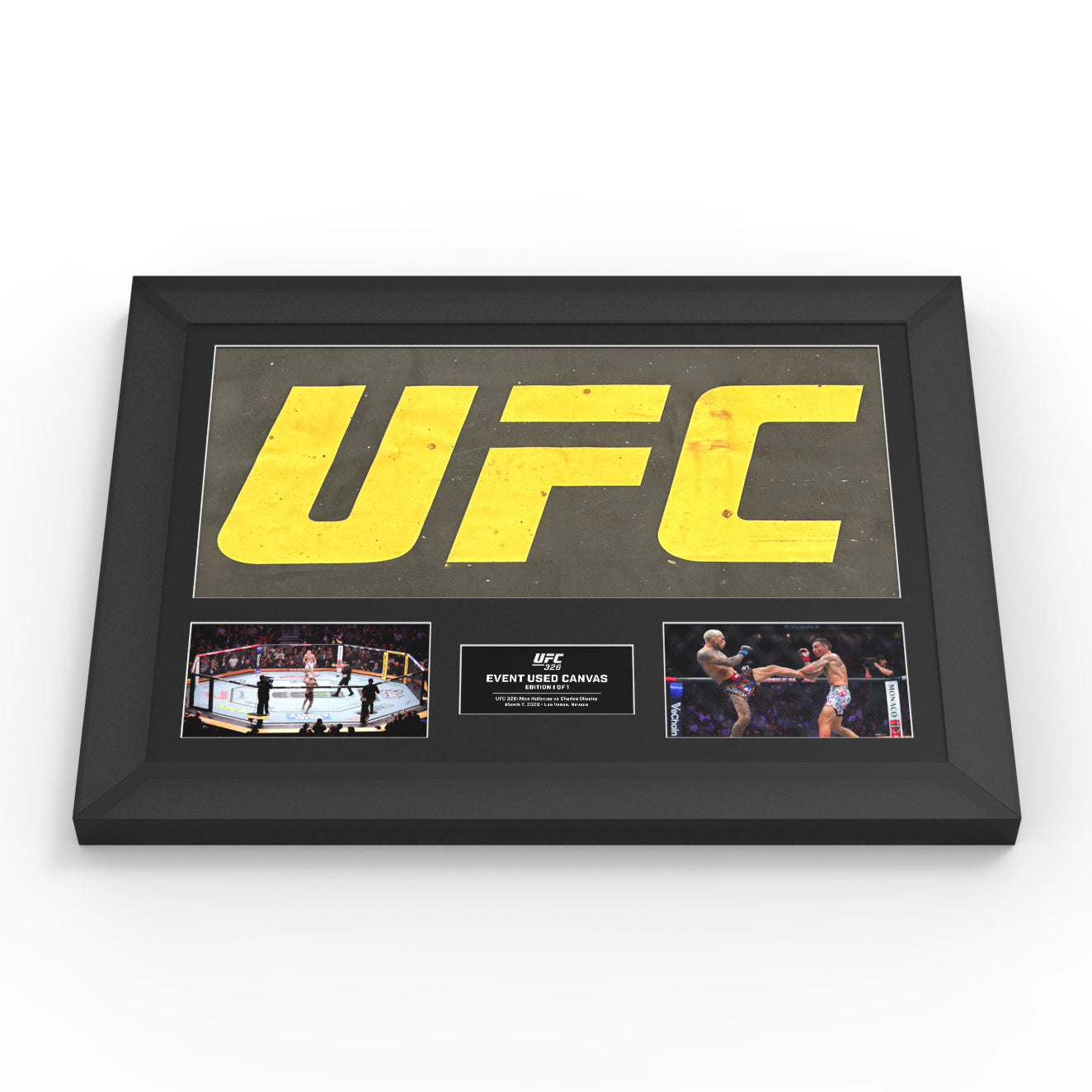UFC 326: Holloway vs Oliveira 2 Logo Canvas