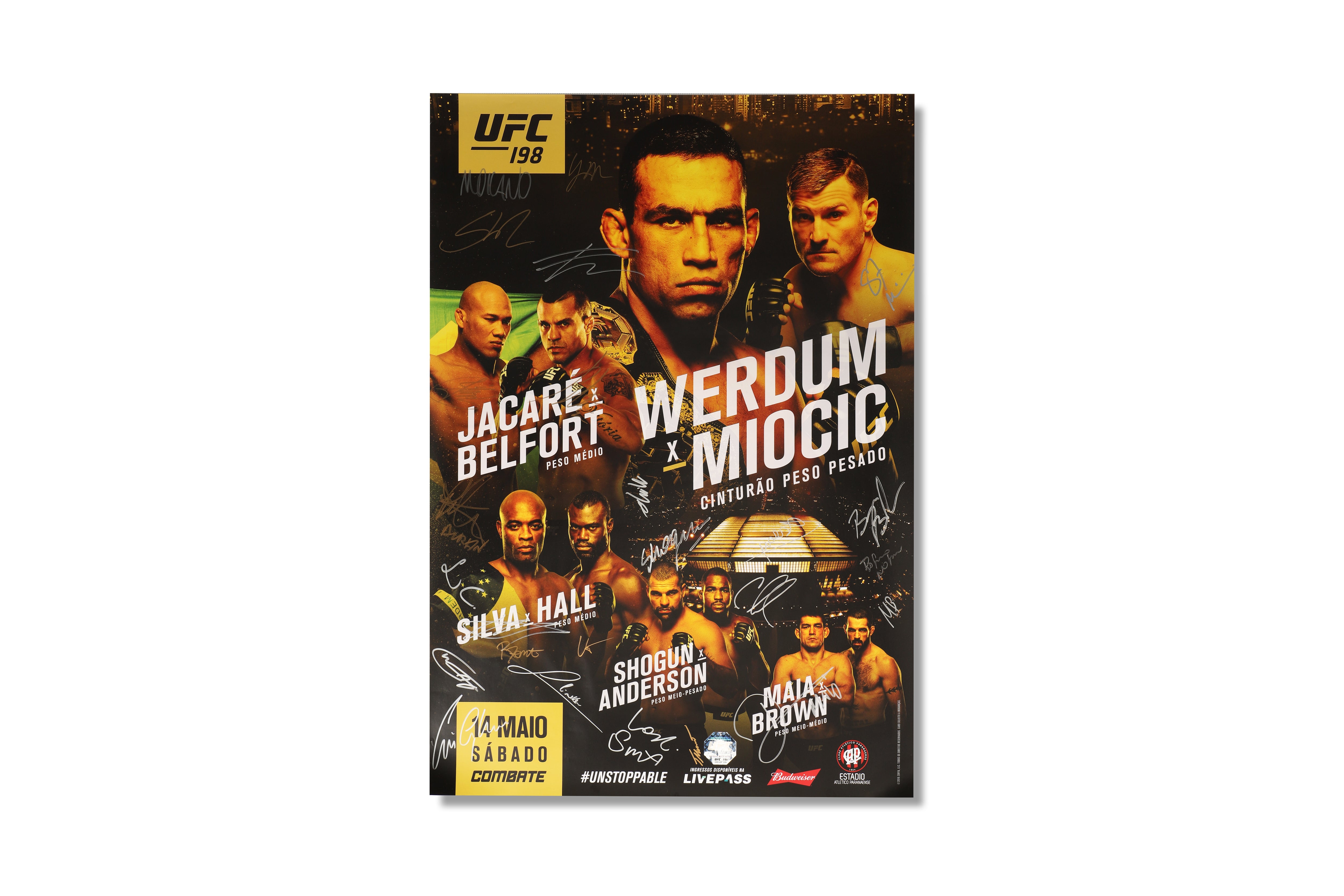 UFC 198 Werdum vs Miocic