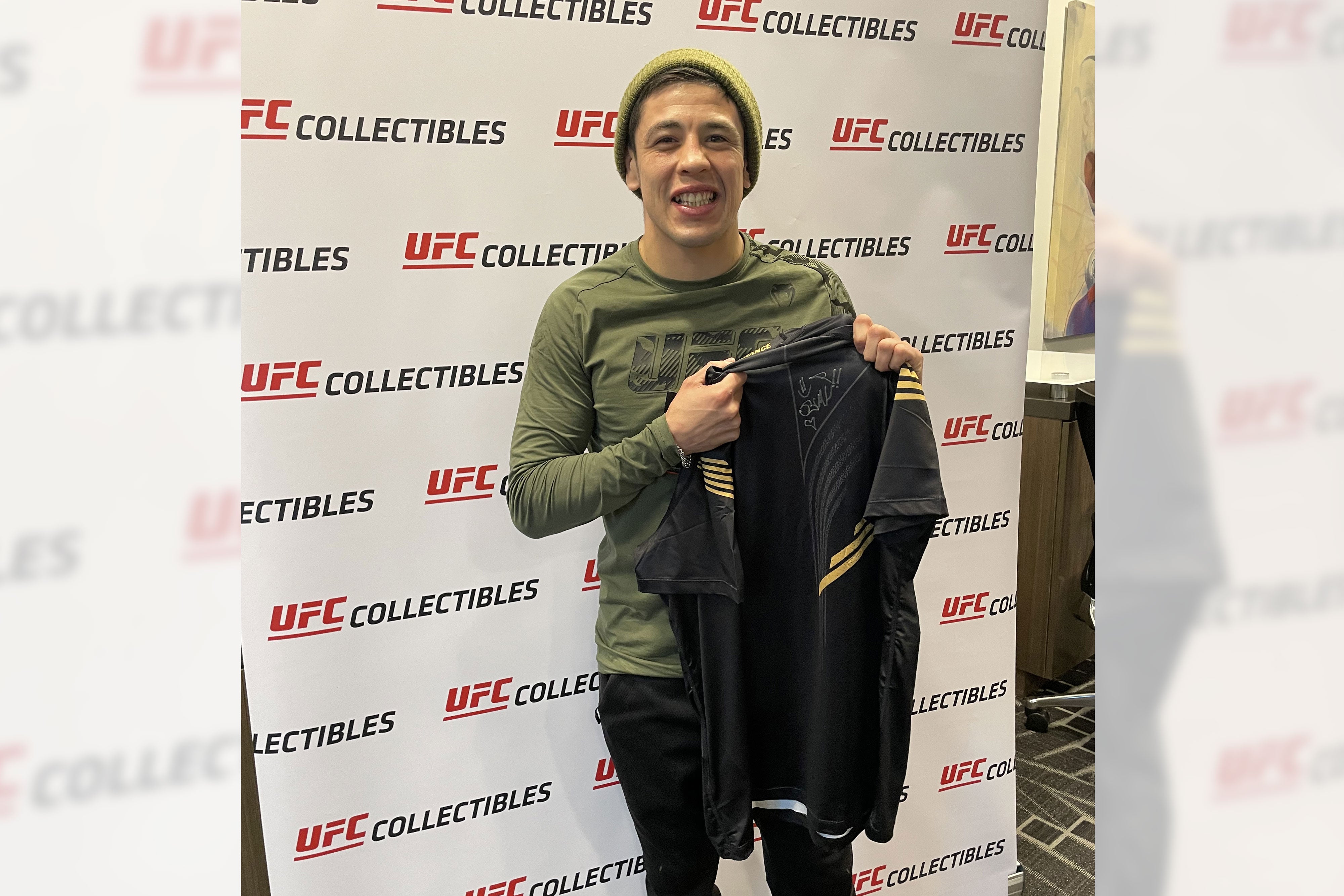 Brandon Moreno Signed UFC Champion Walkout Jersey