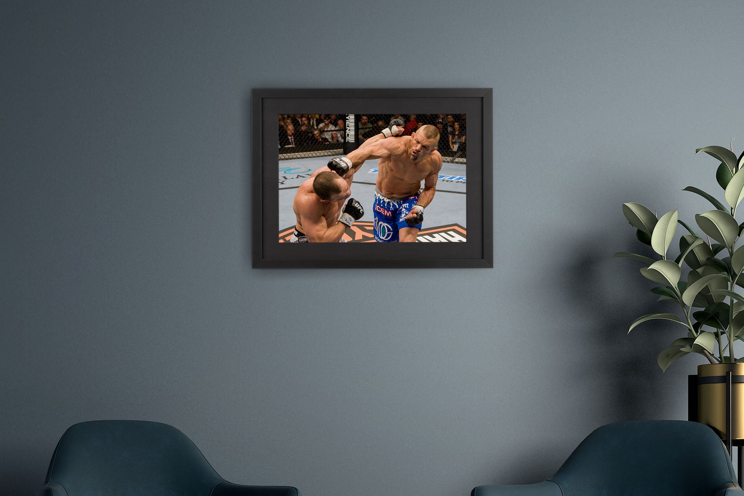 Chuck Liddell Framed Photo – UFC 79