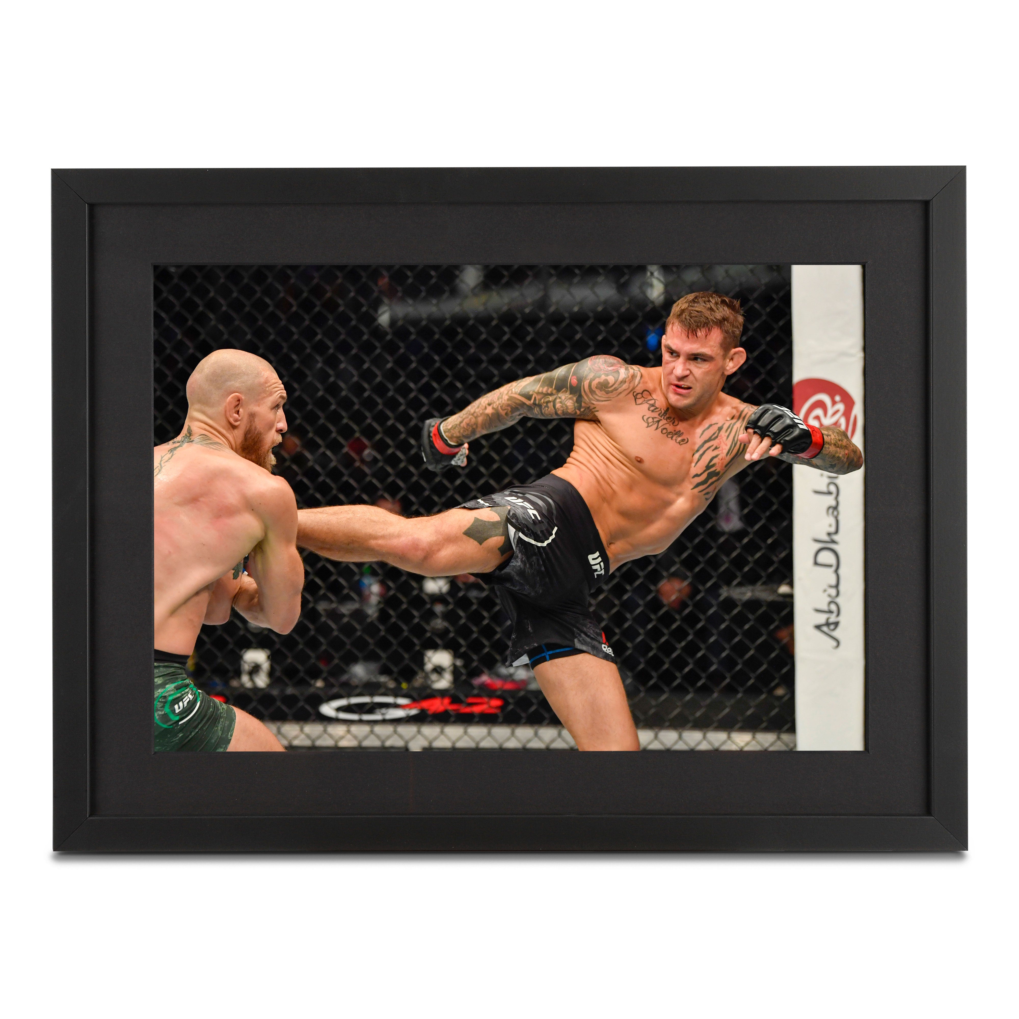Dustin Poirier Framed Photo - UFC 257: Poirier vs McGregor 2
