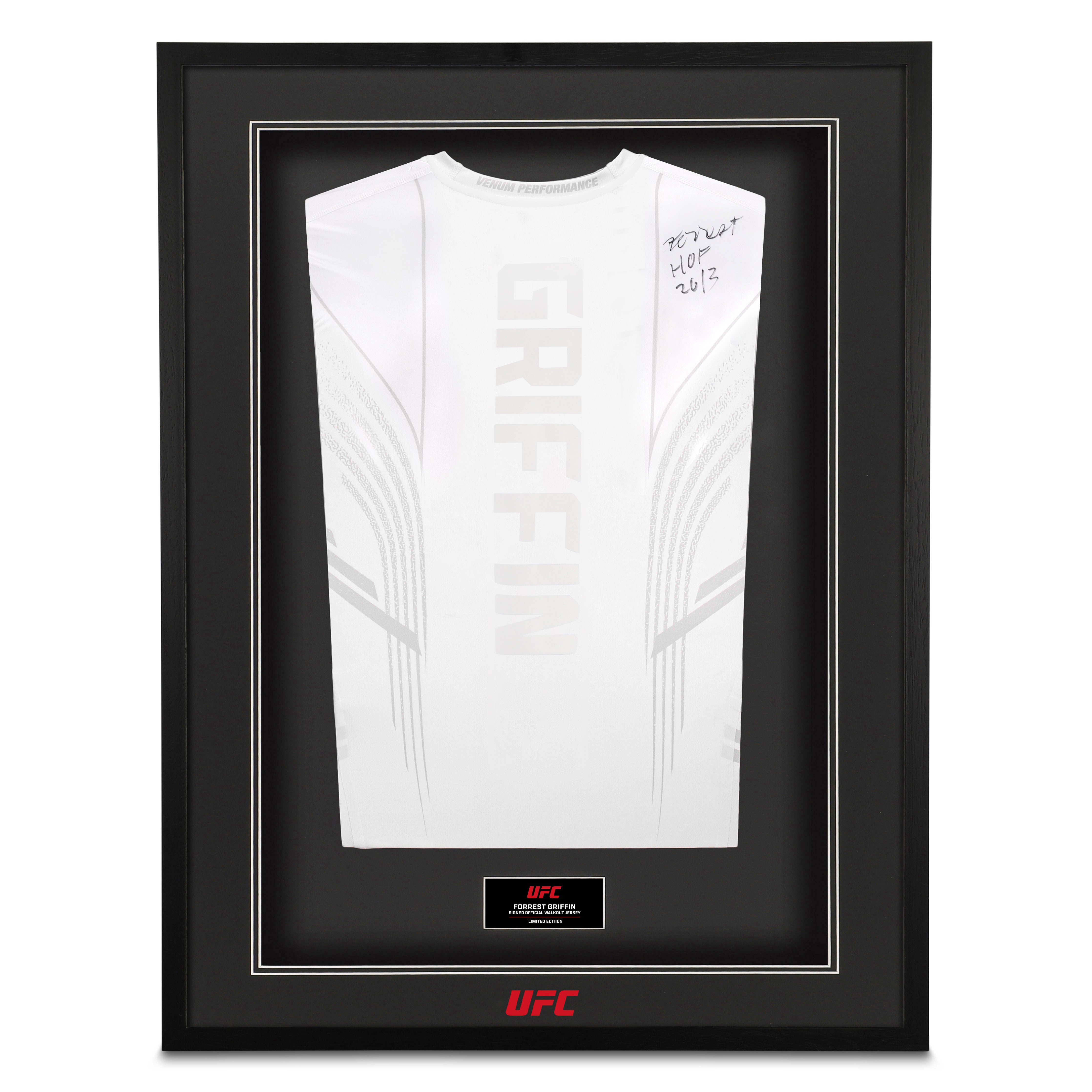 Forrest Griffin Signed UFC Walkout Jersey - White