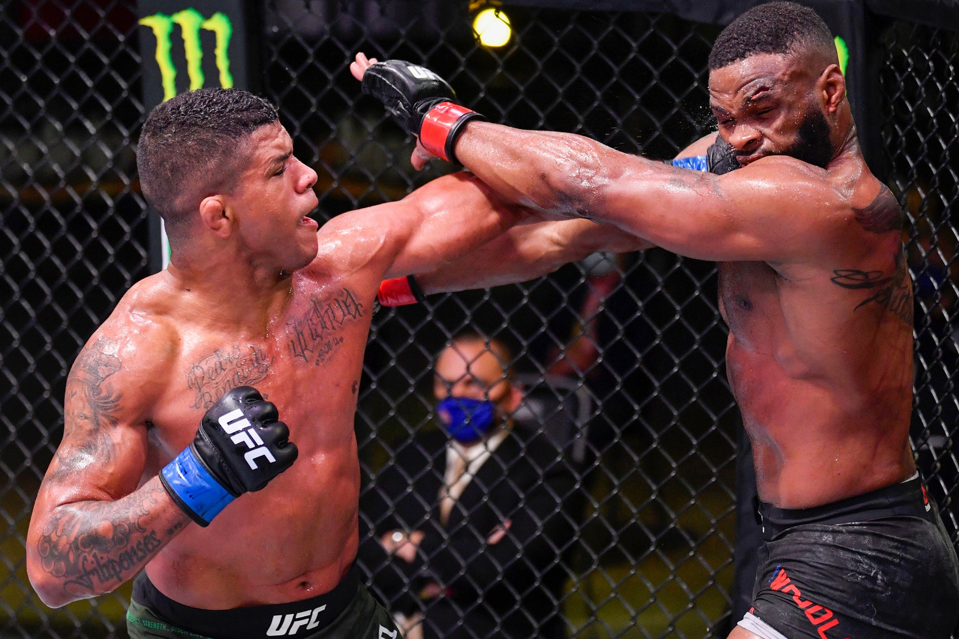 Gilbert Burns Signed Photo UFC Fight Night: Woodley vs Burns