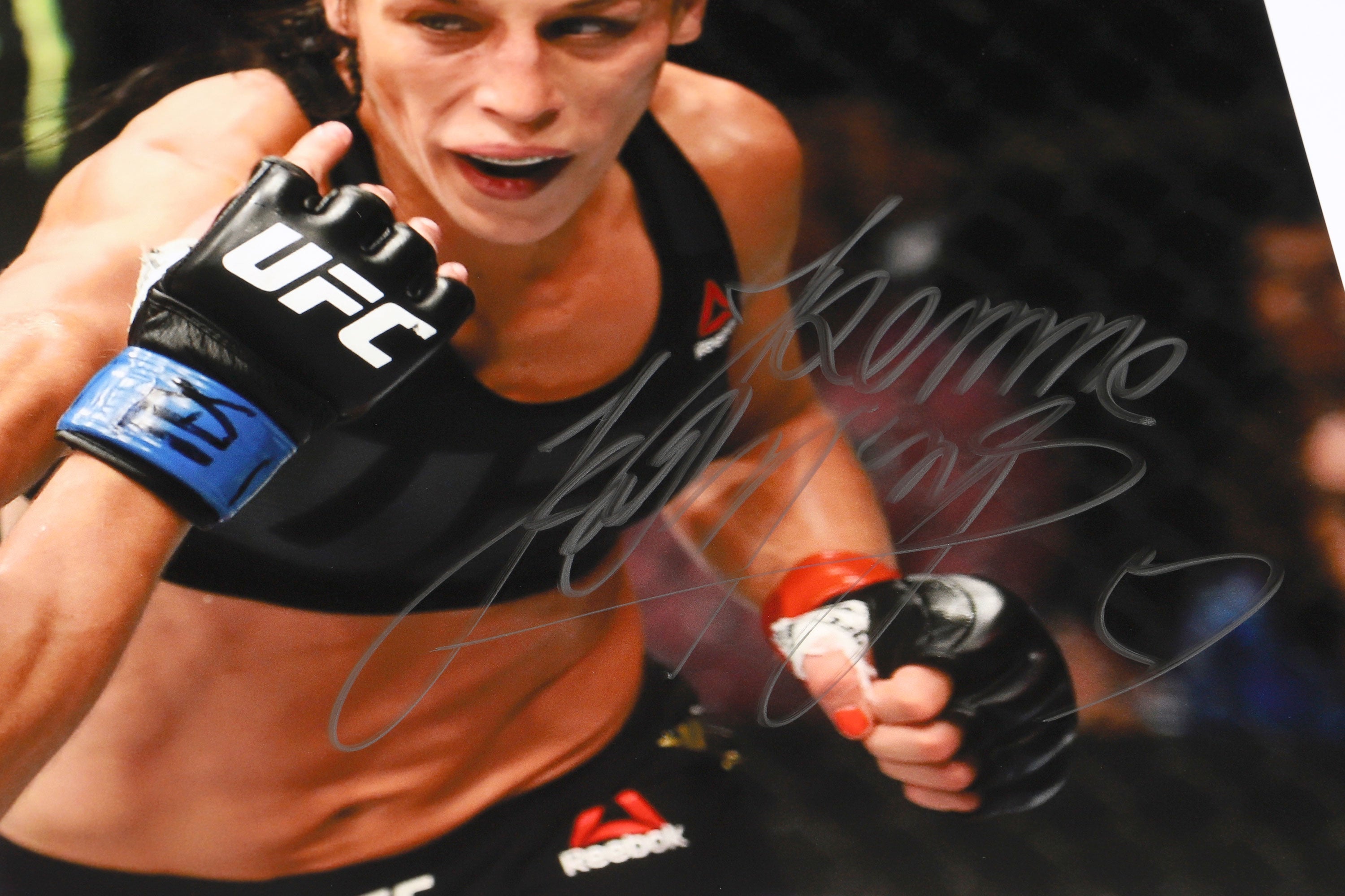 Joanna Jedrzejczyk Framed Signed Photo UFC 211