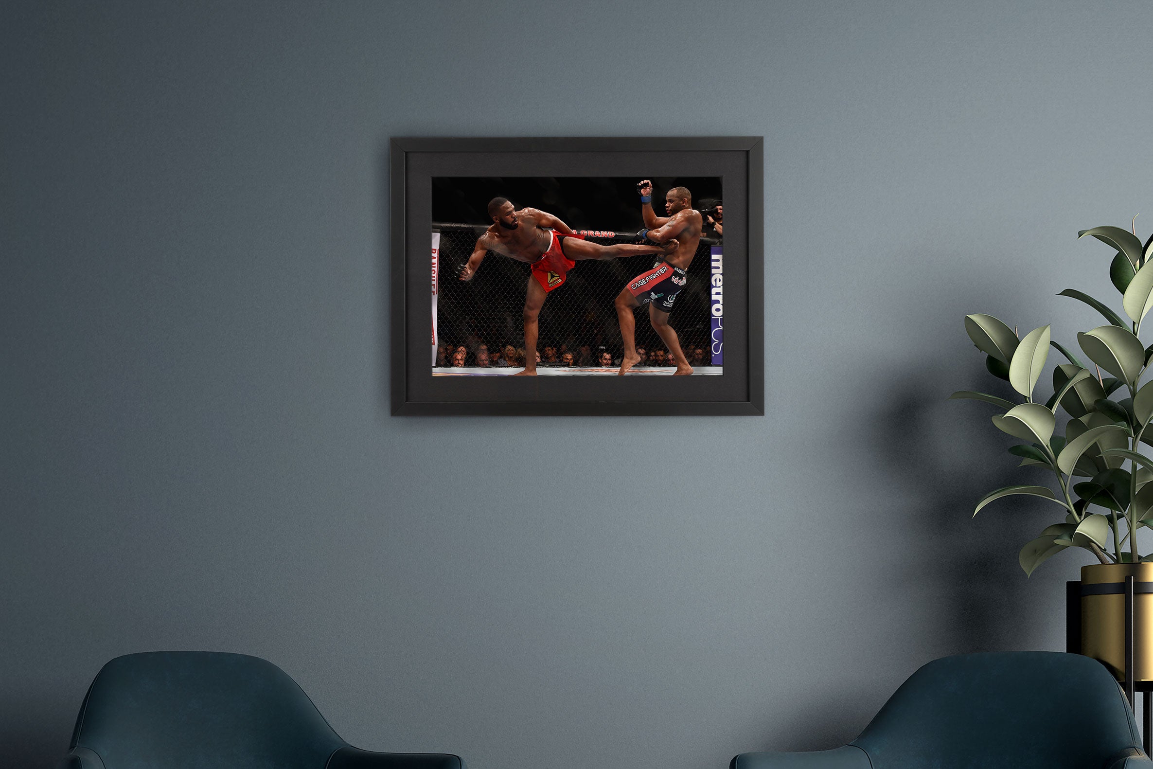 Jon Jones Framed Photo – UFC 182: Jones vs Cormier