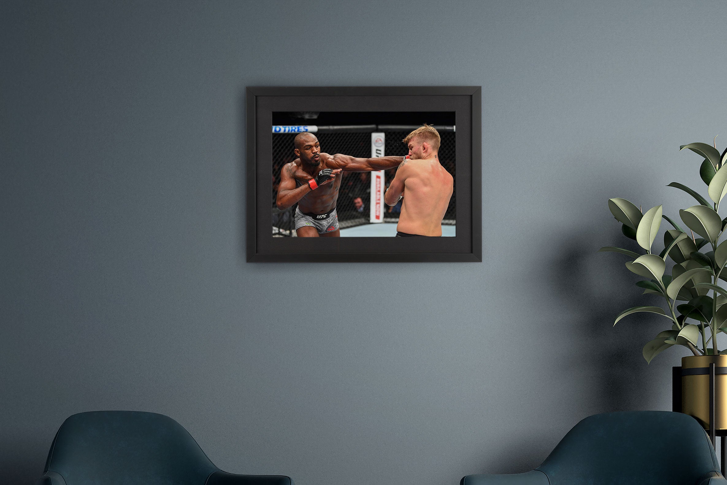 Jon Jones Framed Photo – UFC 232: Jones vs Gustafasson