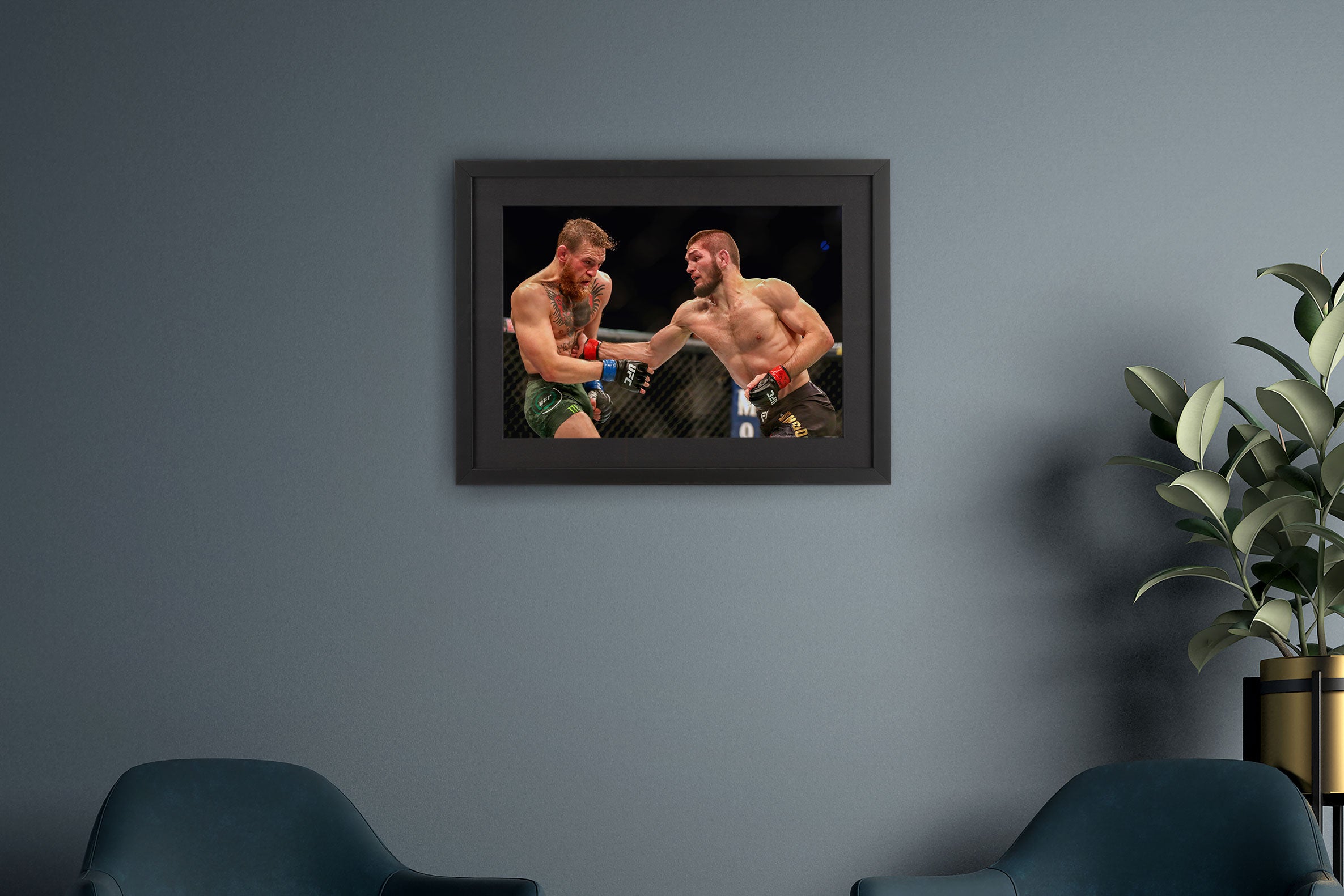 Khabib vs McGregor Framed Photo - UFC 229: Khabib vs McGregor