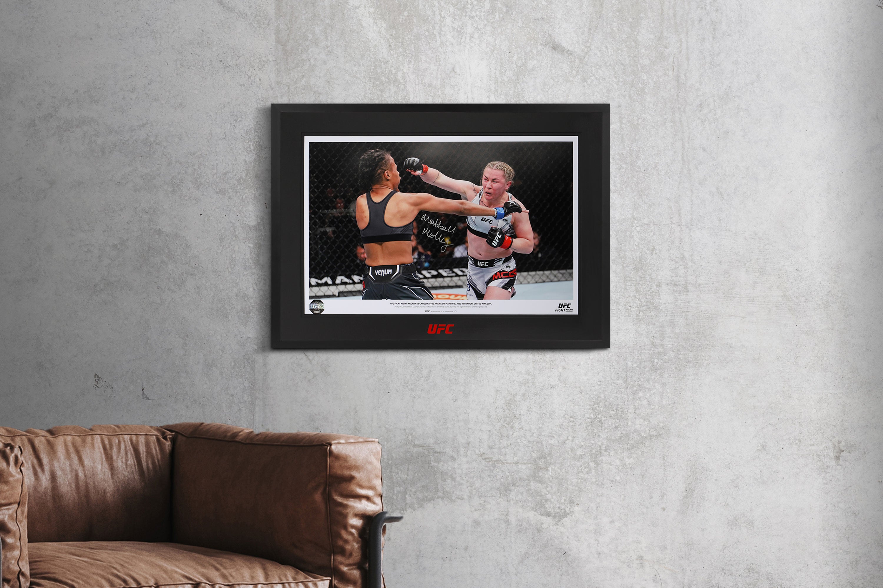 Molly McCann Signed Photo – UFC London