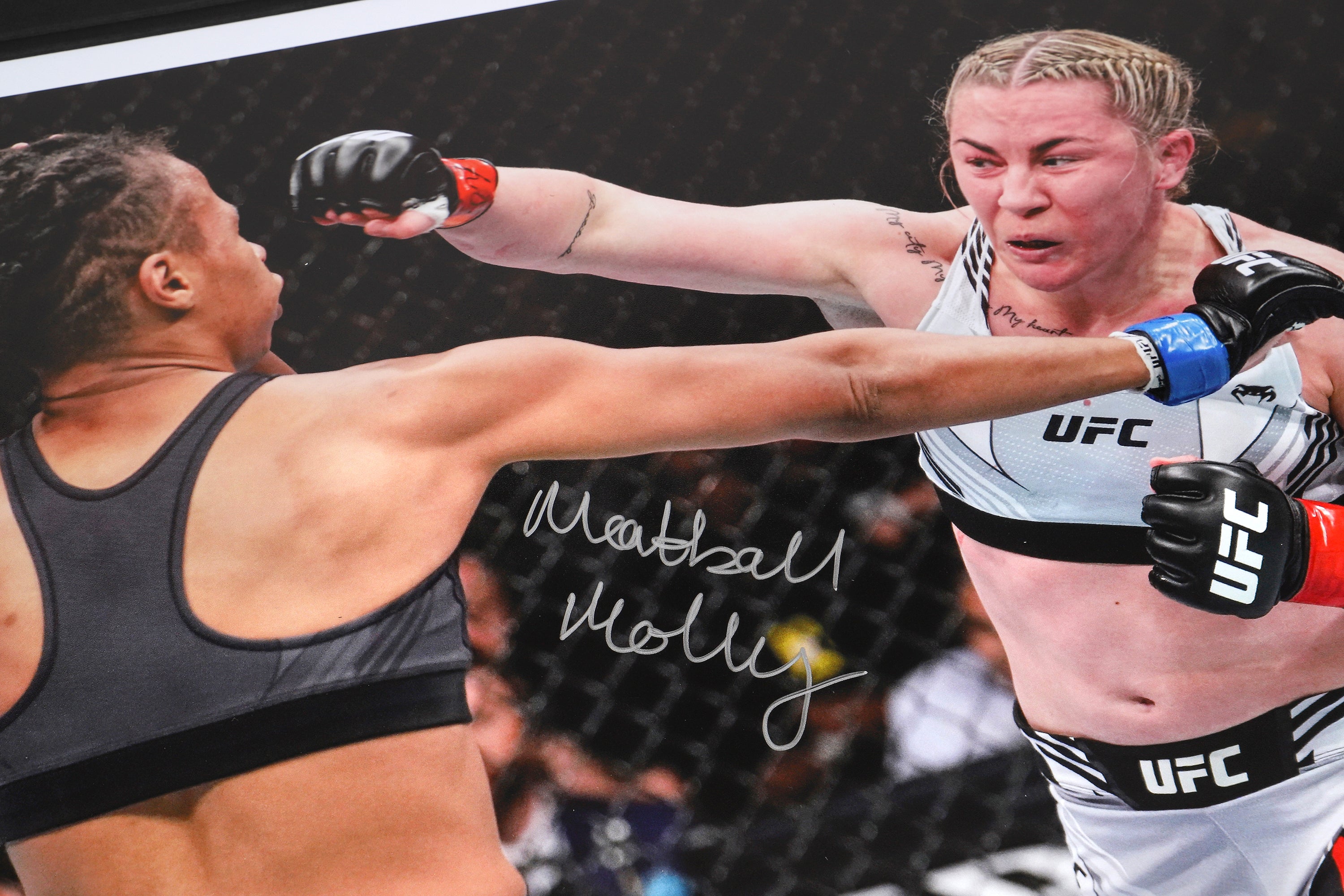 Molly McCann Signed Photo UFC Fight Night: Volkov vs Aspinall