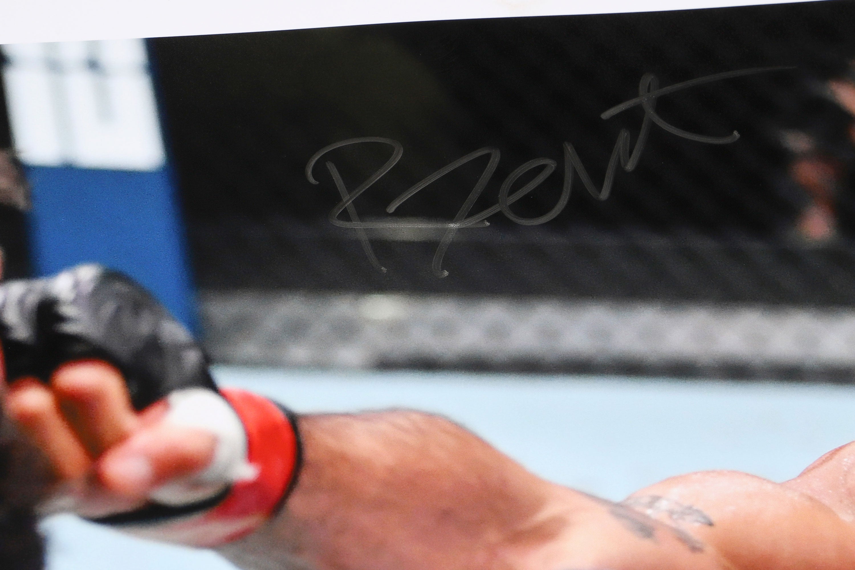 Rob Font Framed Signed Photo UFC Fight Night: Font vs Garbrandt
