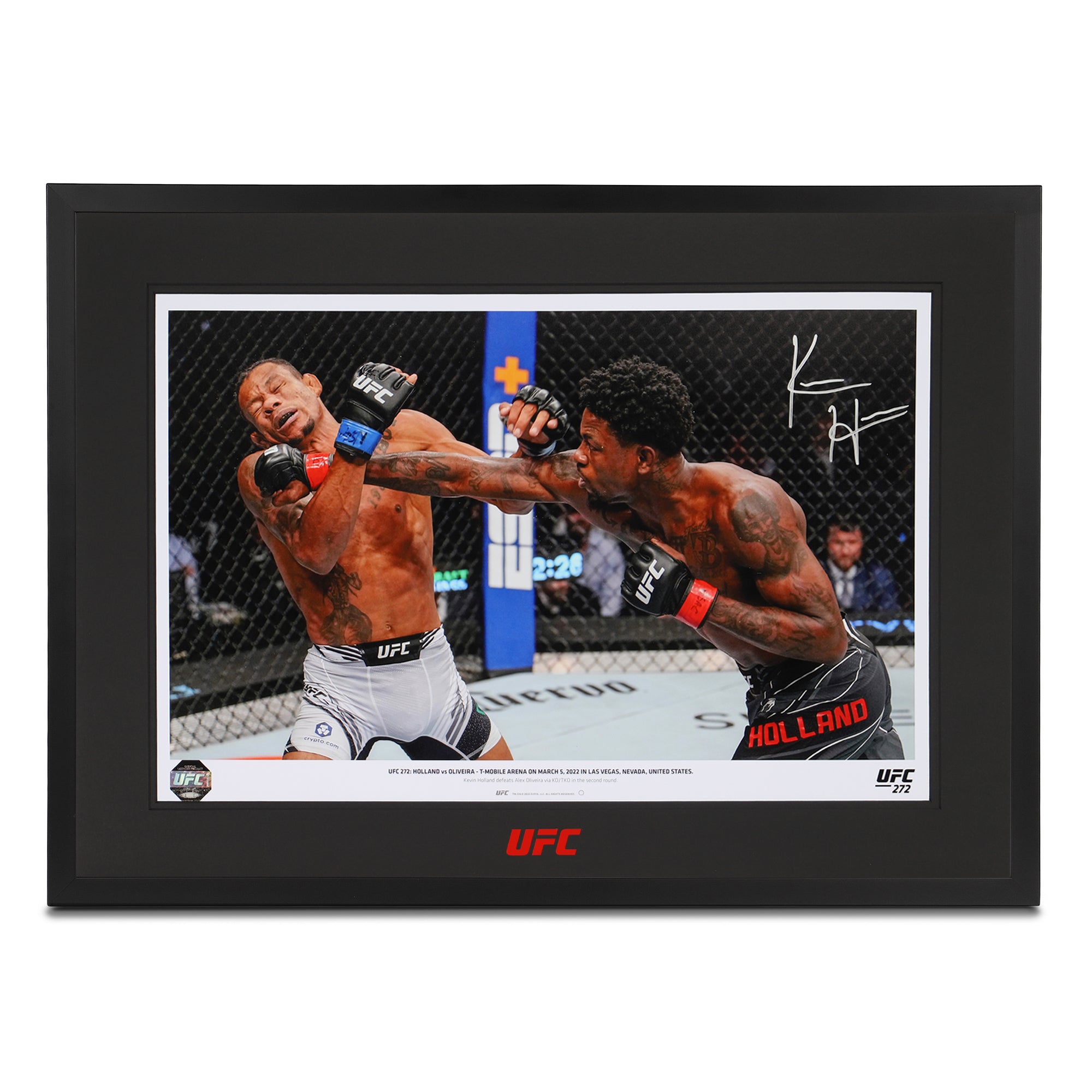 UFC Photo signed by Kevin Holland