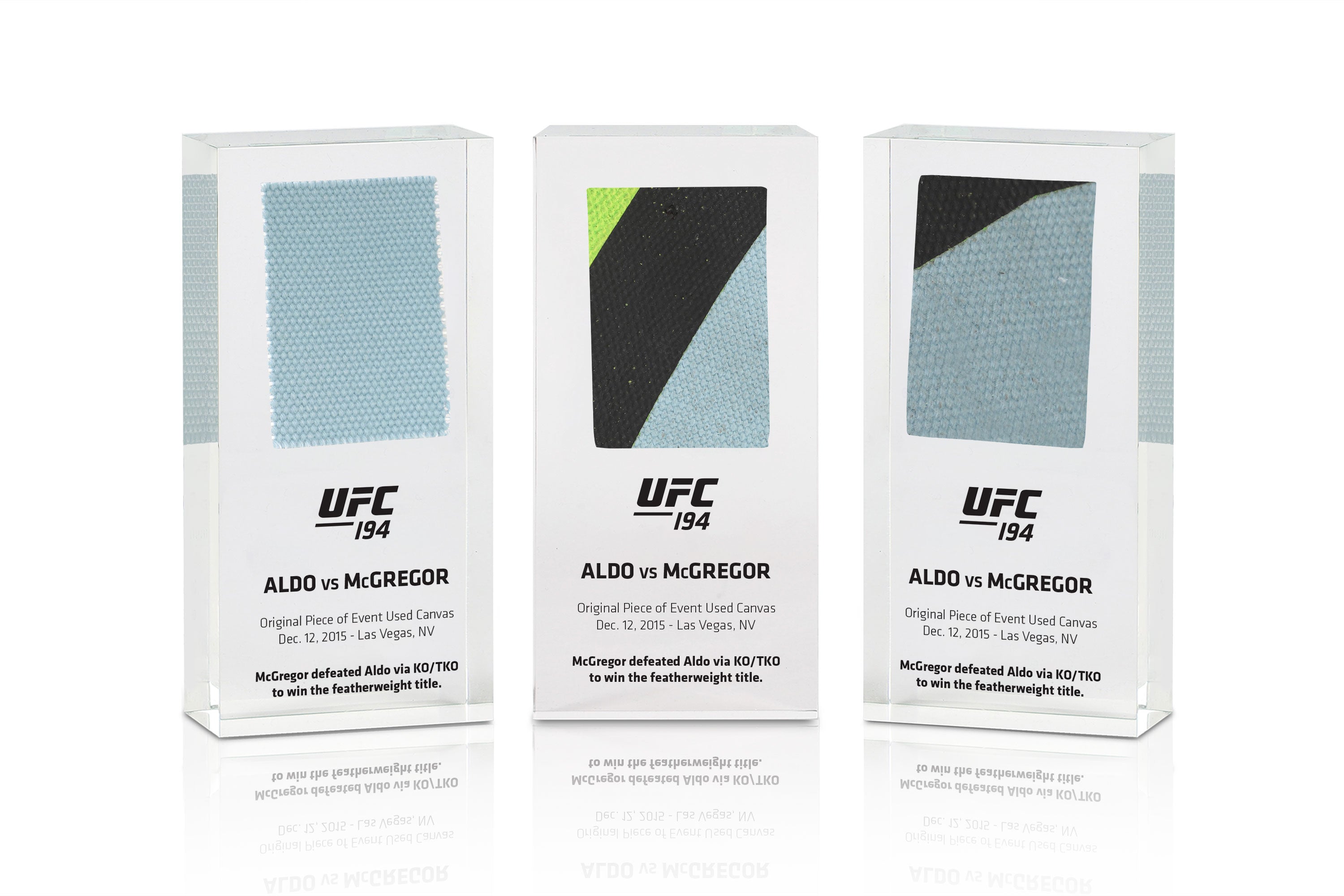 UFC 194: Jose Aldo Vs Conor McGregor Canvas in Acrylic