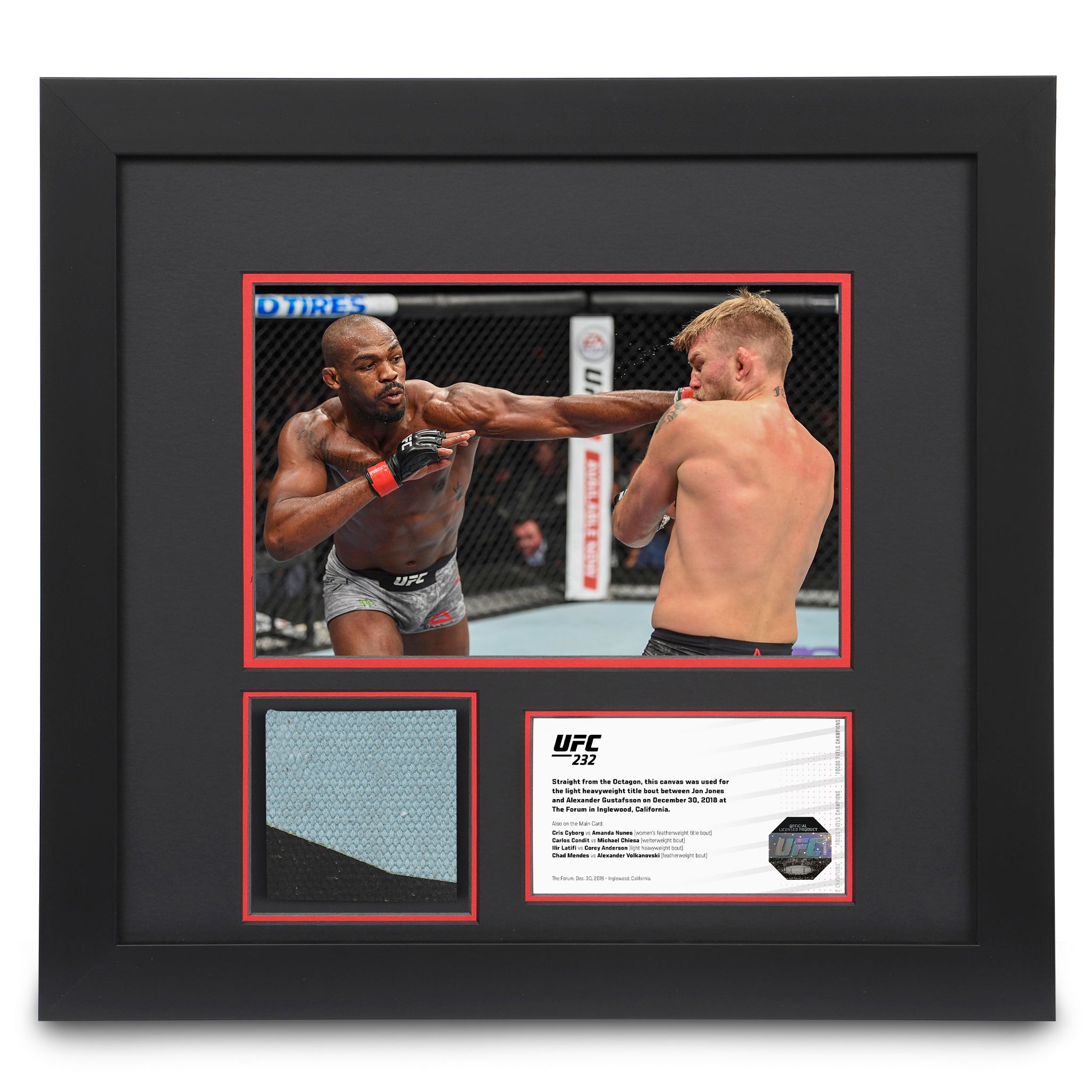 UFC 232: Jones vs Gustafsson 2 Canvas & Photo - Jon Jones