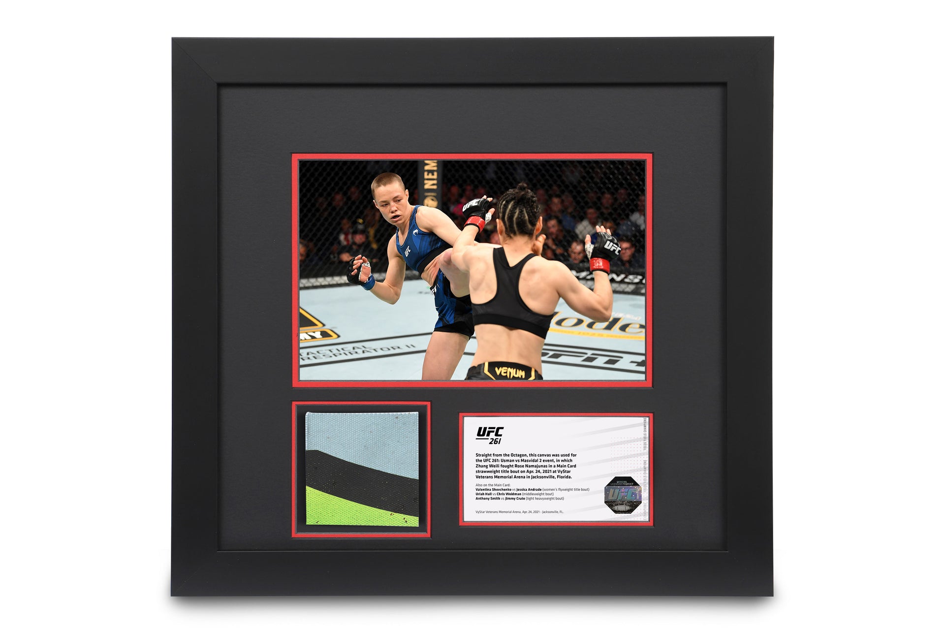 UFC 261: Zhang vs Namajunas Canvas & Photo