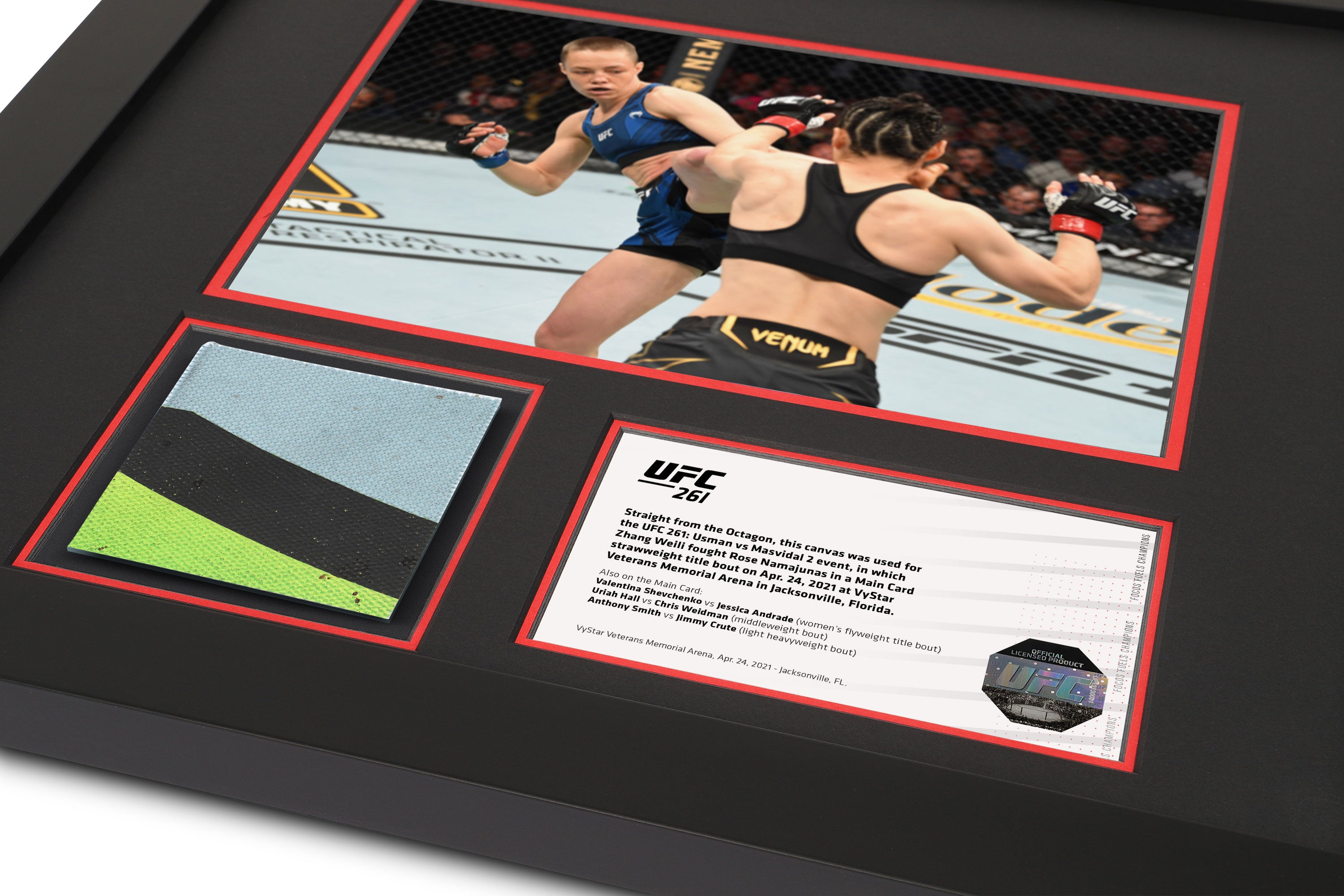 UFC 261: Zhang vs Namajunas Canvas & Photo