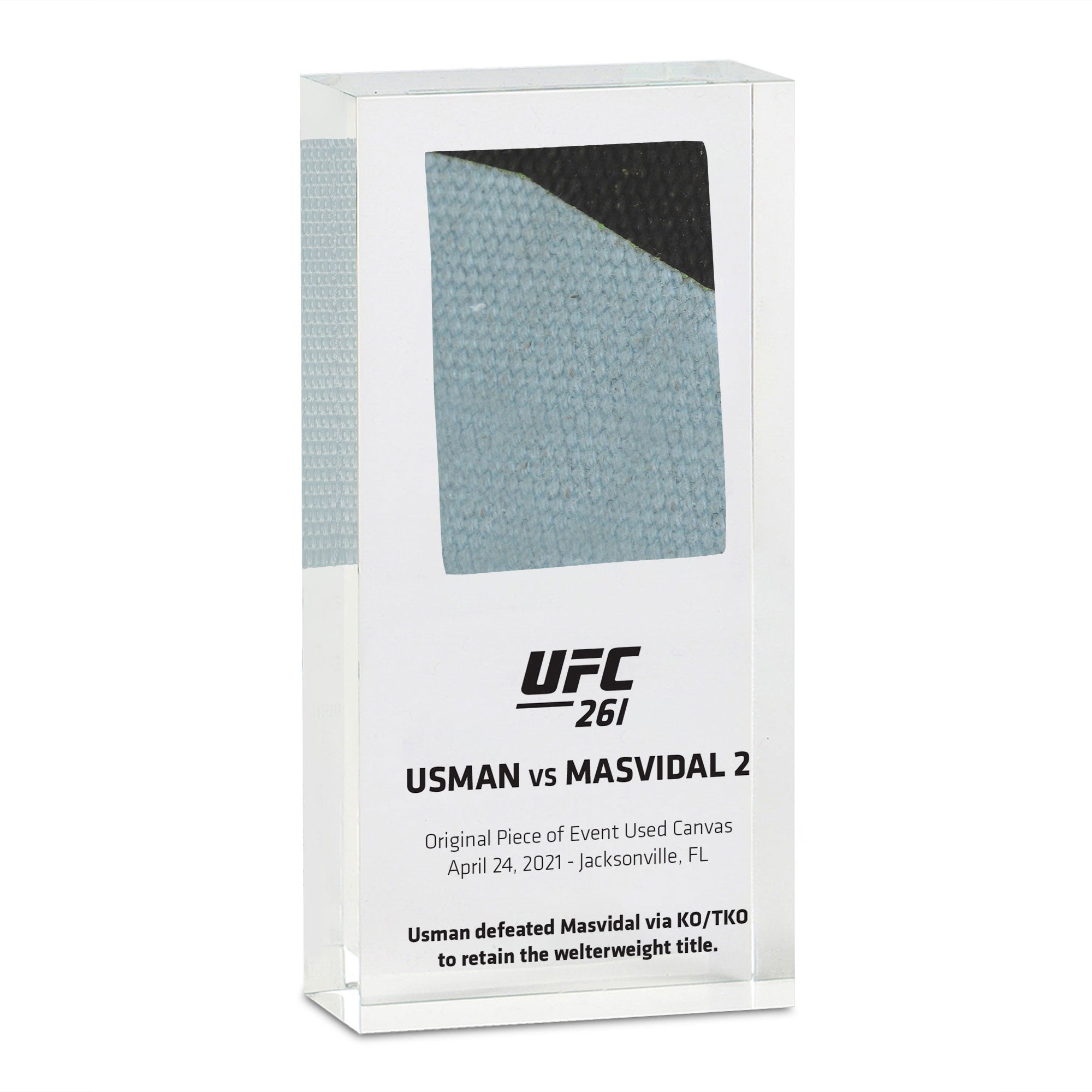 UFC 261: Usman vs Masvidal 2 Canvas Acrylic