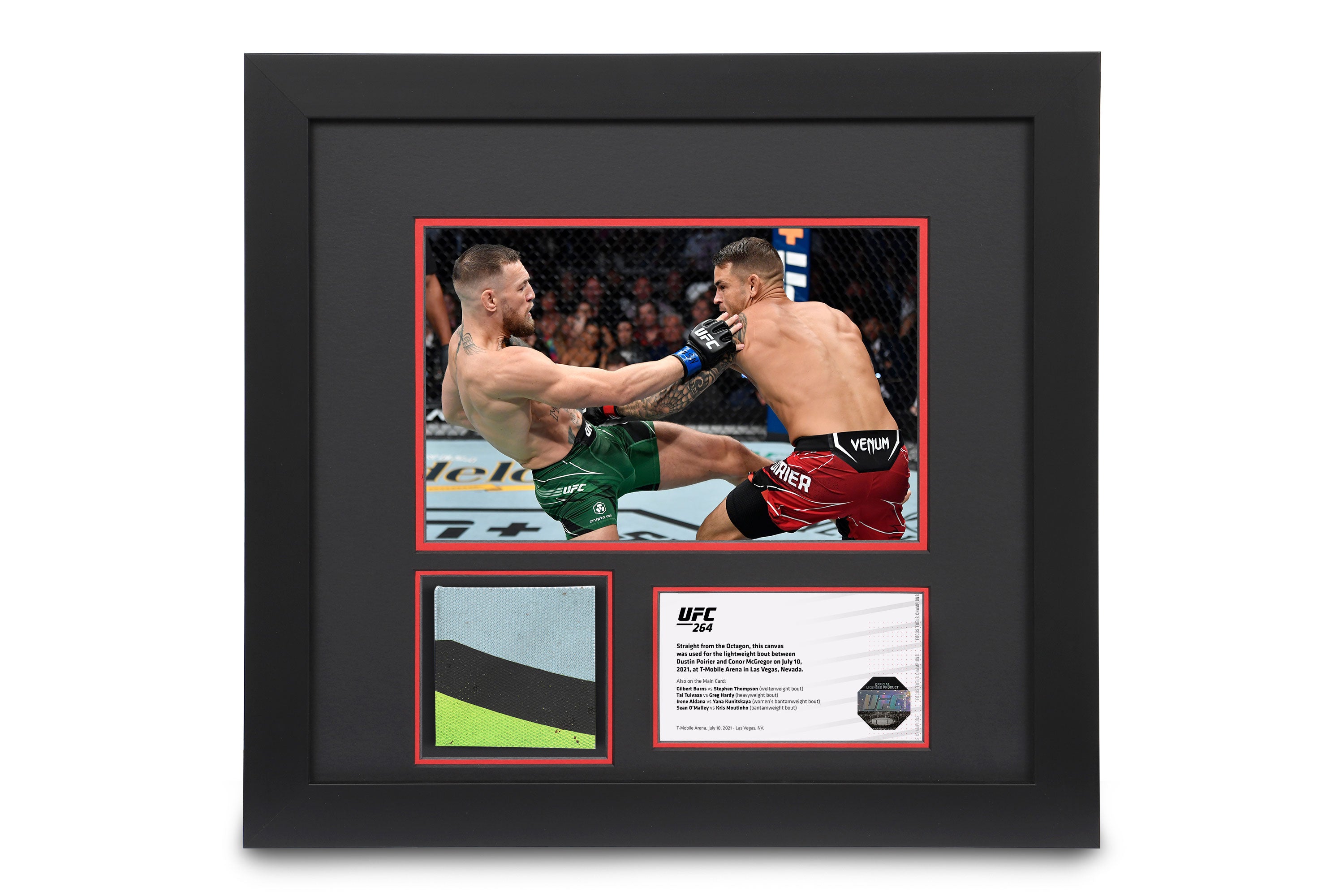 exclusive UFC 264 Poirier vs Conor McGregor canvas & photo