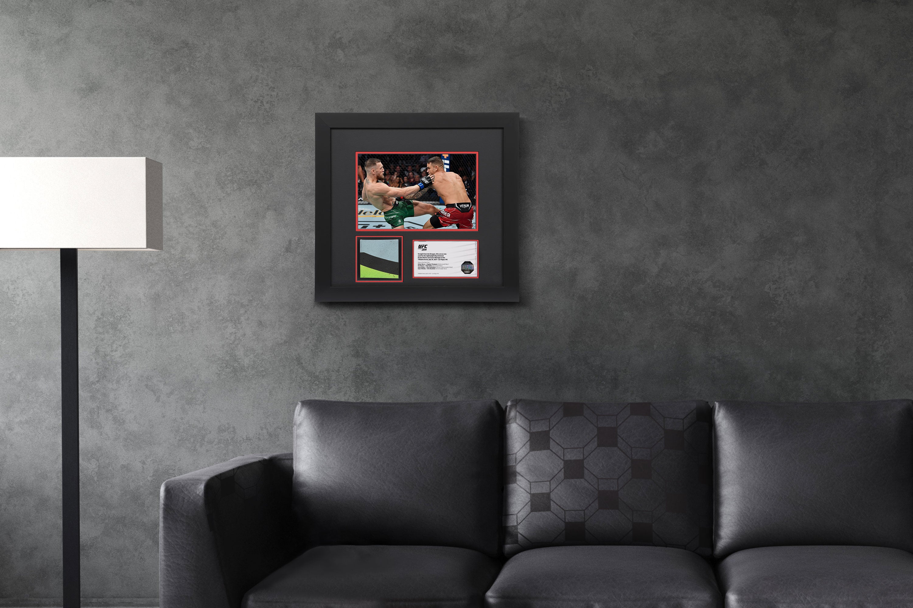 Dustin Poirier vs Conor McGregor canvas & photo