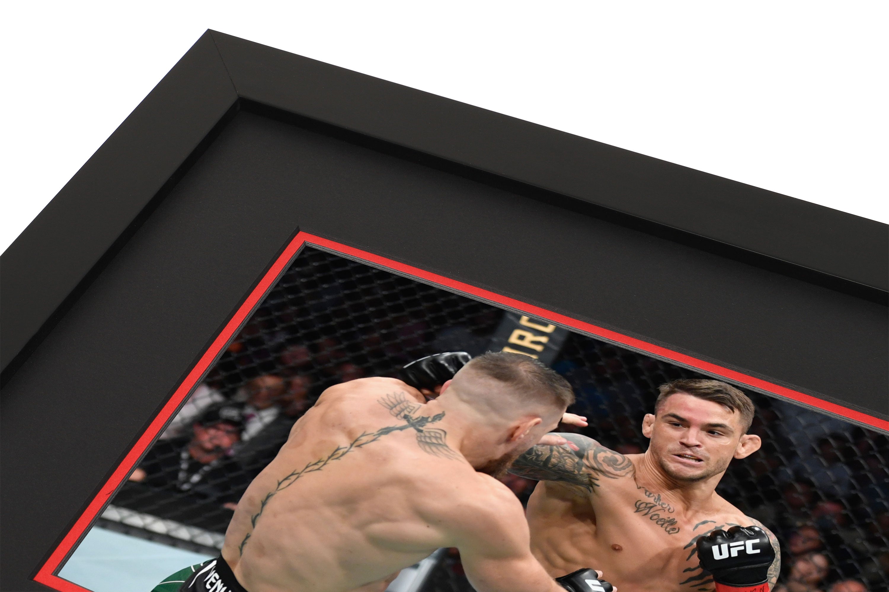 UFC 264: Poirier vs McGregor 3 Canvas & Photo - Poirier Punches