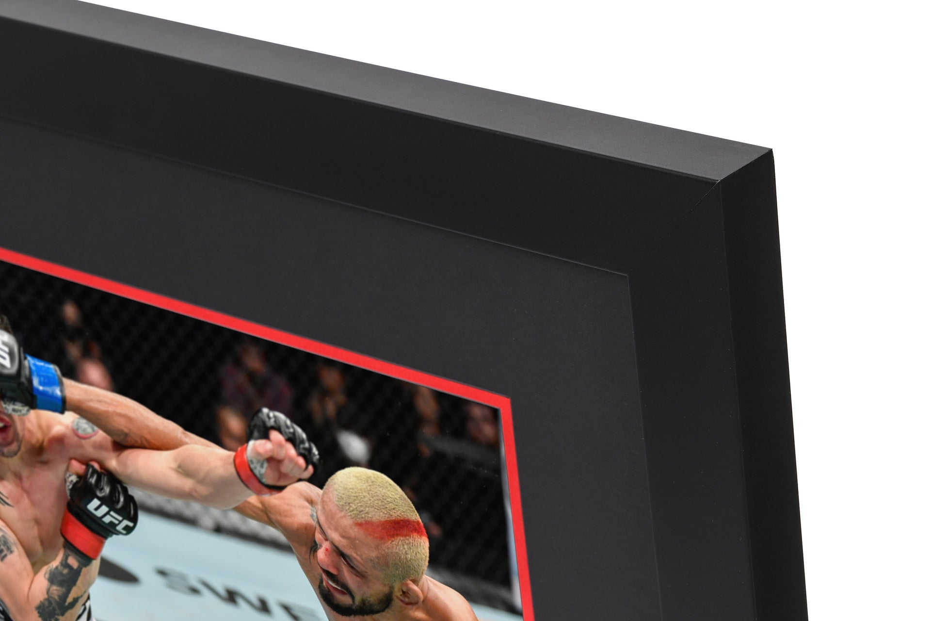 Moreno vs Figueiredo 3 signed poster