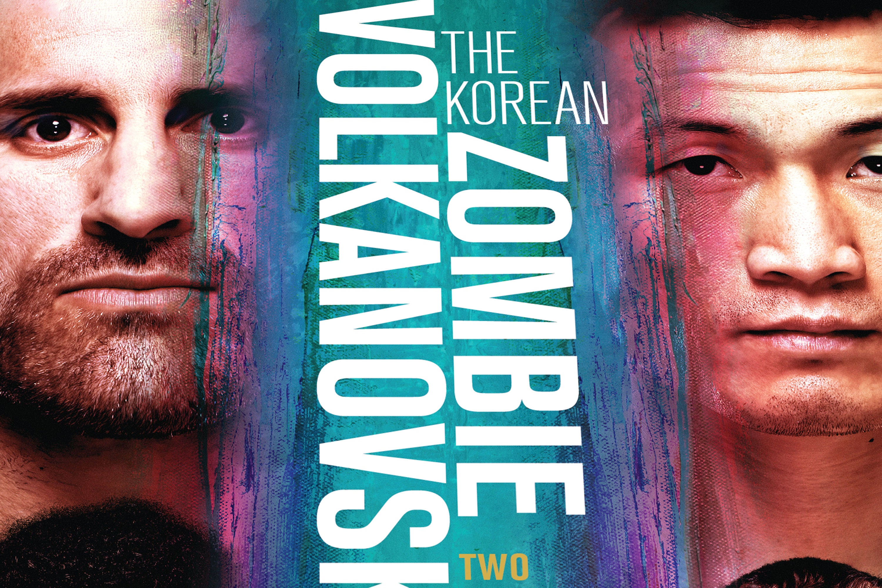 UFC 273: Volkanovski vs The Korean Zombie Autographed Poster