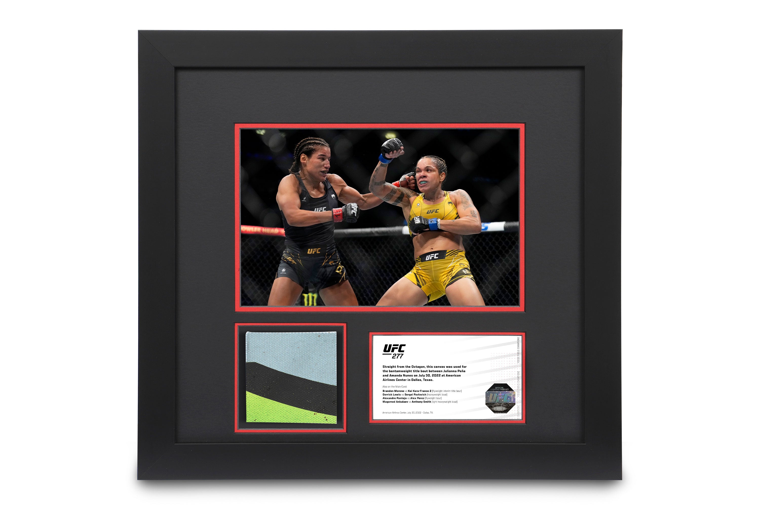 UFC 277 Canvas Photo UFC Gift Ideas UFC Collectibles