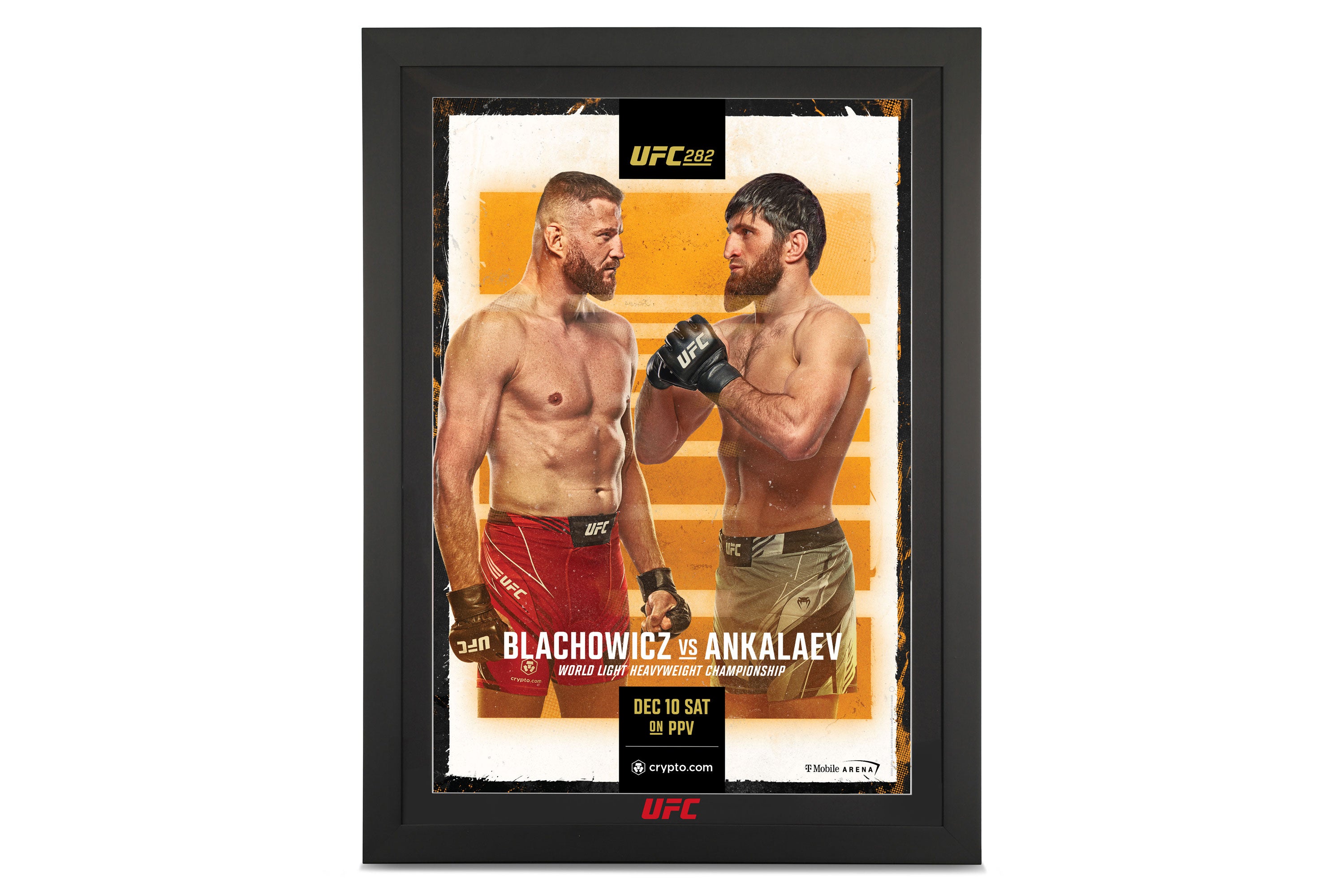 UFC 282: Błachowicz vs Ankalaev Autographed Event Poster